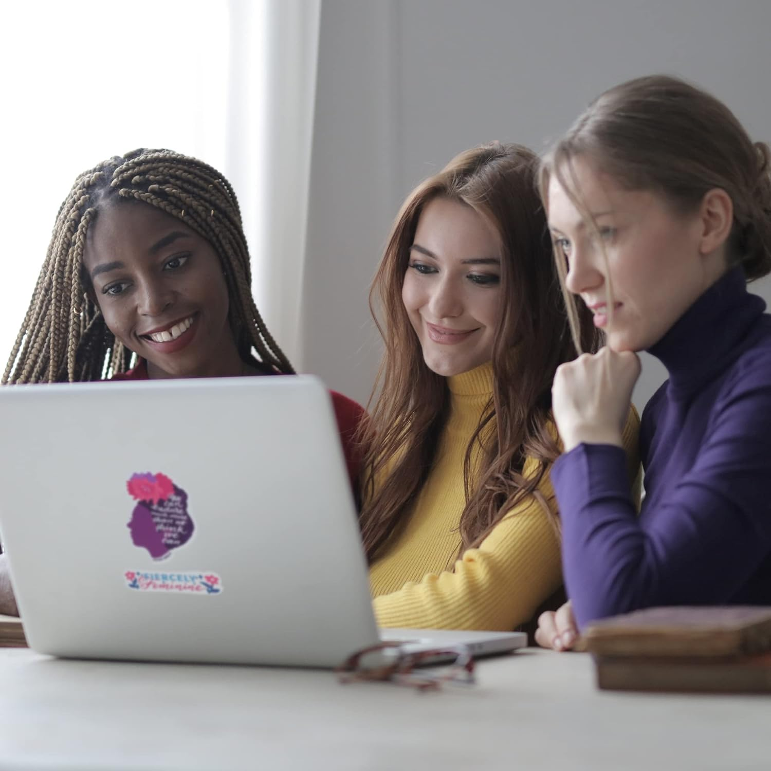 Navy Peony Notable Women Quote Stickers (26Pcs) &ndash; Empowerment for Women, Feminists image number 2