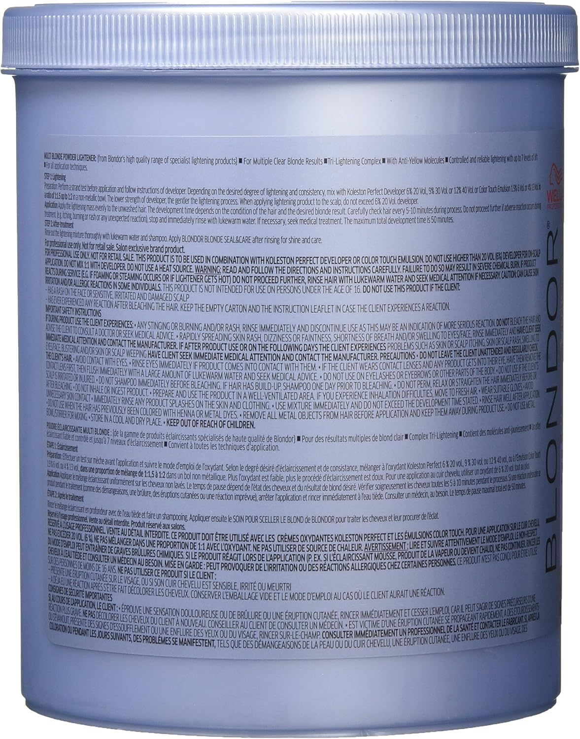 Wella Blondor Multi Blonde Powder Lightener, 28.2 Ounce