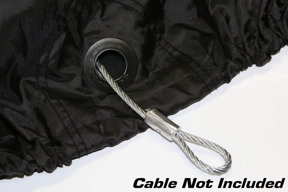 Nelson-Rigg Deluxe Motorcycle Cover, Weather Protection, UV, Air Vents, Heat Shield, Windshield Liner, Compression Bag, Grommets, Medium Fits Sport Bikes and Small Cruiser Motorcycles image number 2