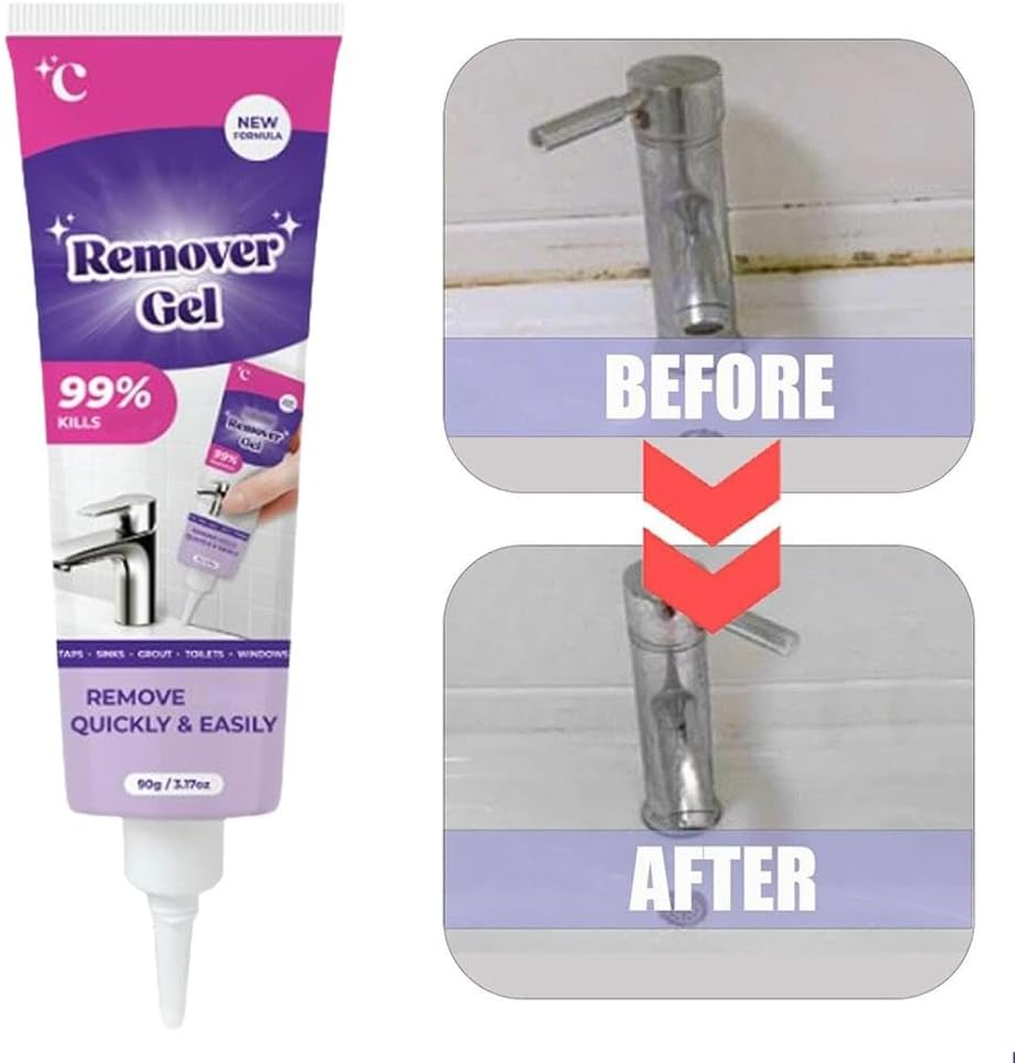 Mold Stain Remover Gel, Mold Remover Gel, Mold Gel Remover,Household Cleaning Gel for Kitchen Bathroom Cleaner (1Pc) - 1Pc image number 4