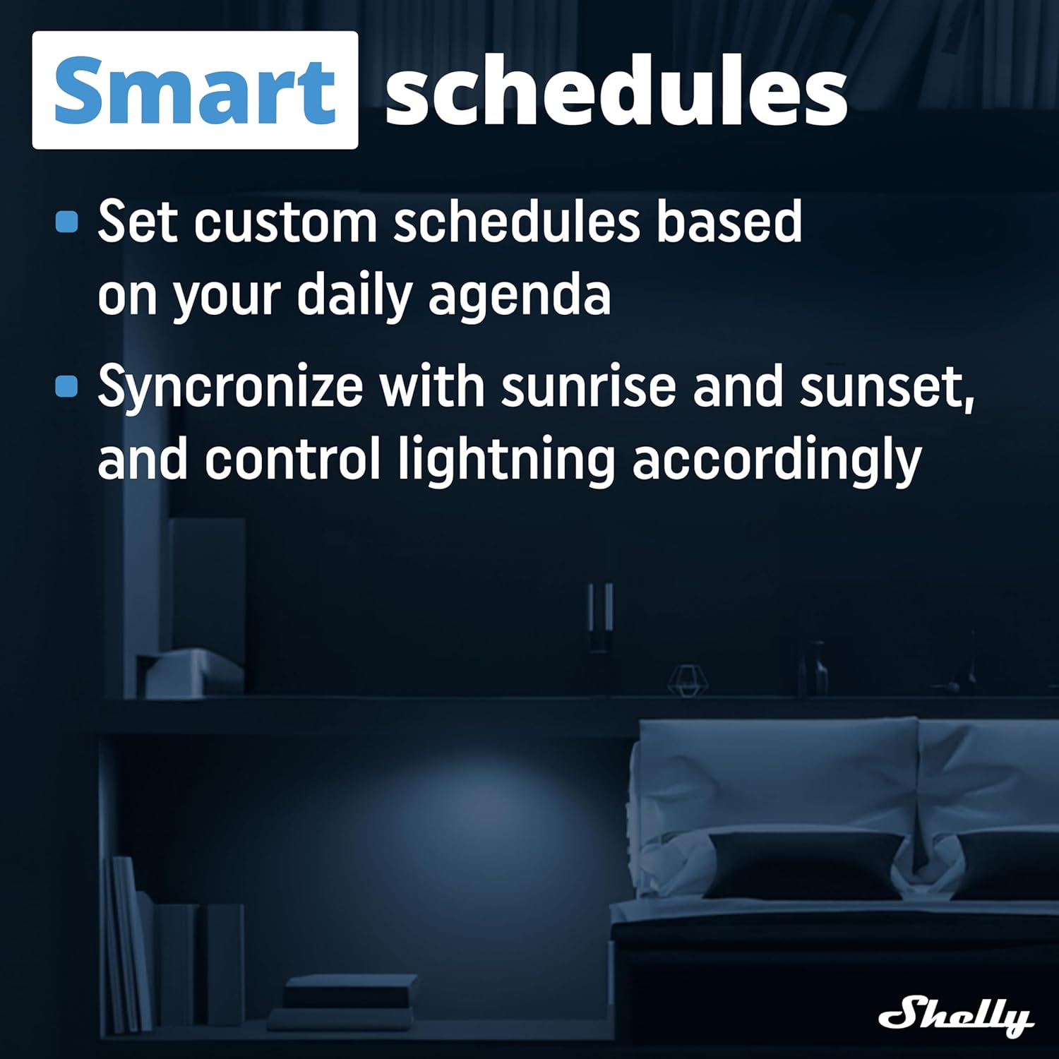 Shelly Dimmer 2, Intelligent Wifi Dimmer, No Neutral Conductor Required, Home Automation, Compatible with Alexa & Google Home, Ios Android App, No Hub Required, Dimmable Lights (Pack of 4) image number 3