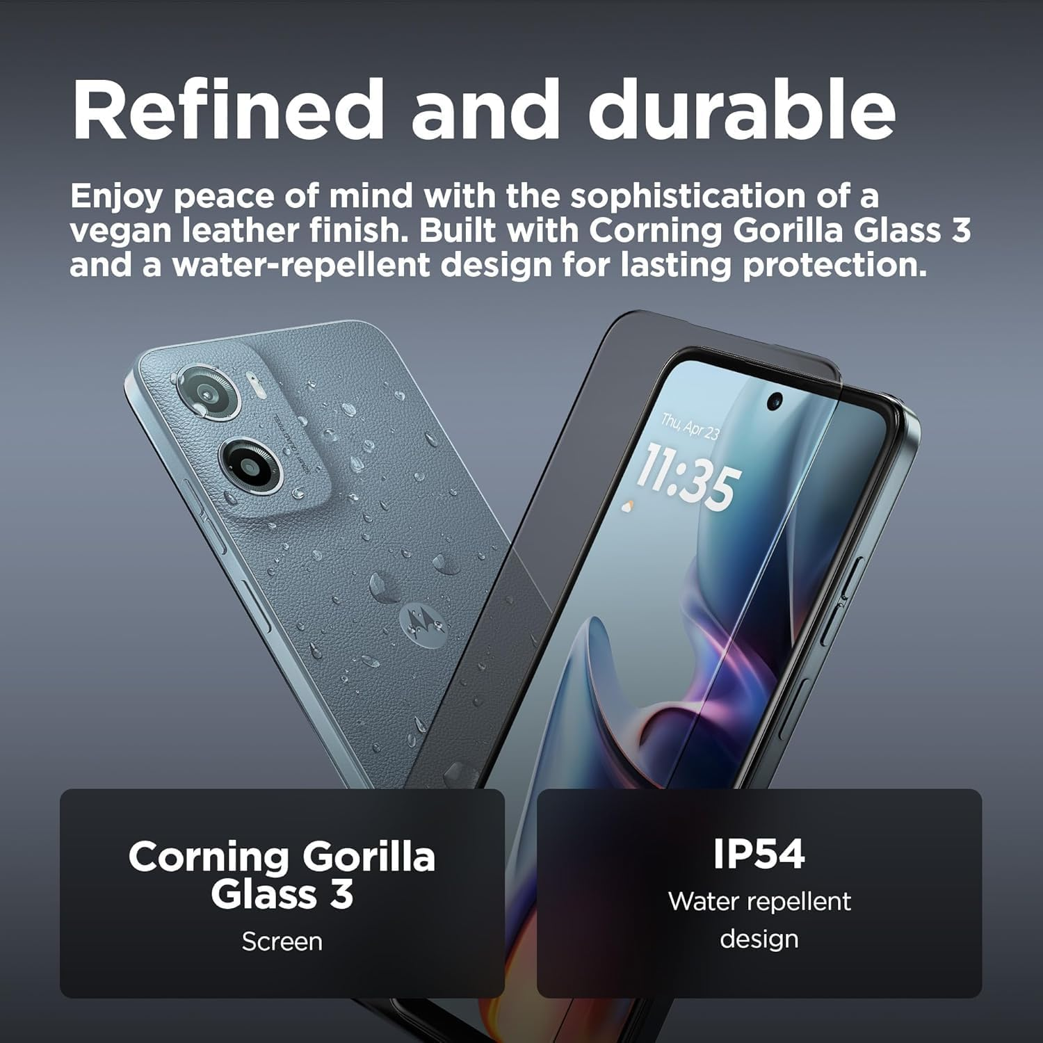 Motorola E15 Misty Blue 2+64 image number 1