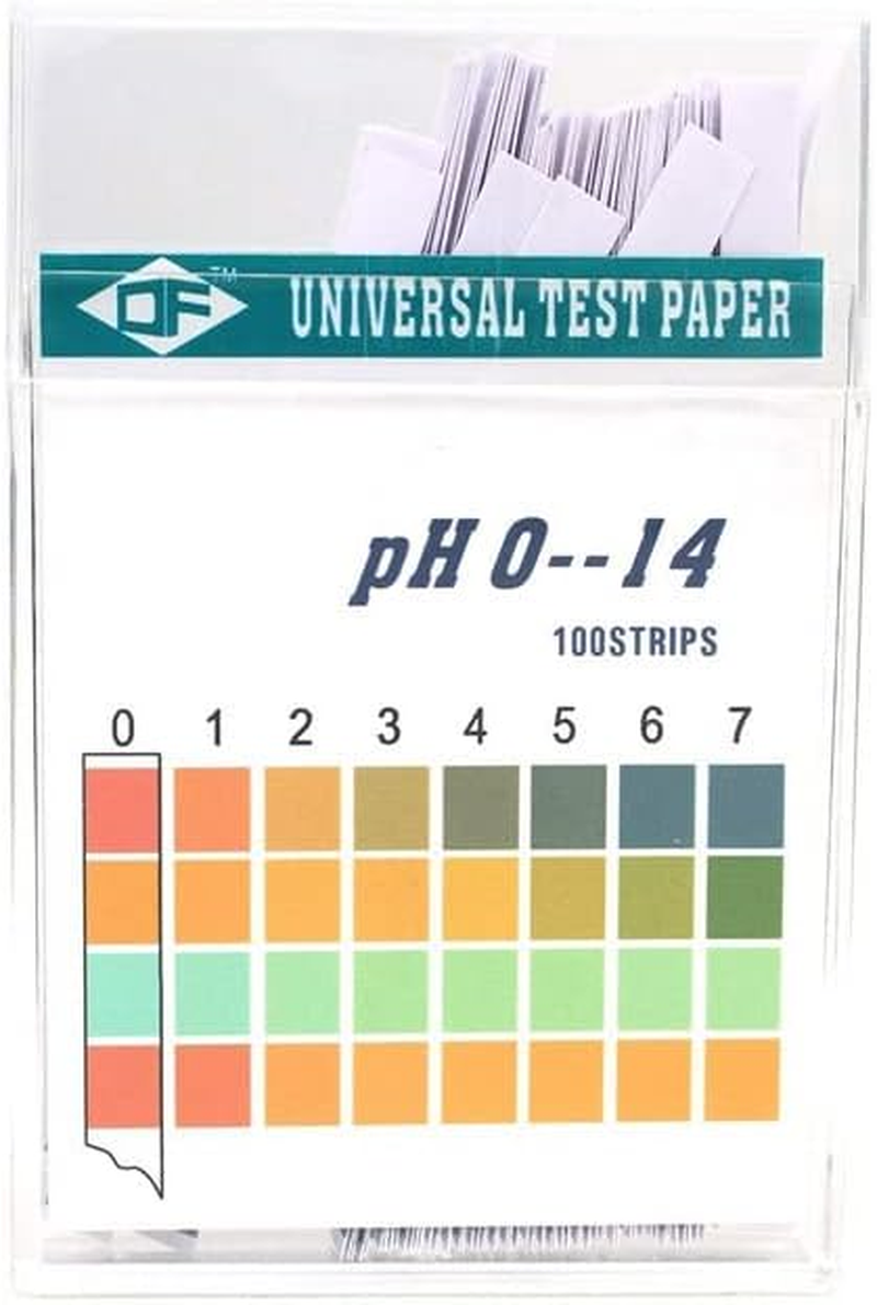AIMALL 100PCS Test Strips Ph 0-14 Alkaline Acid Urine Saliva Litmus Paper Kit Sticks for Saliva Urine Water Soil Testing Pet Food and Diet Ph Monitoring image number 3