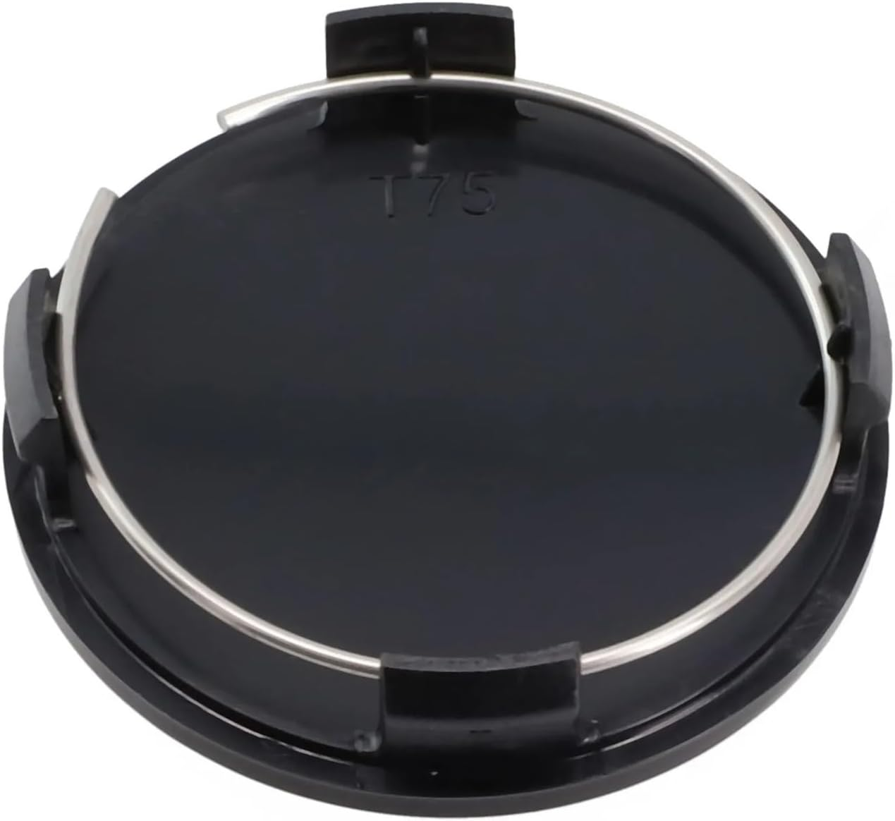 4Pcs Car Vehicle Wheel Hub Center Cap Cover Universal ABS Car Wheels Center Cap Hubcap Black 75Mm Car Accessories image number 3