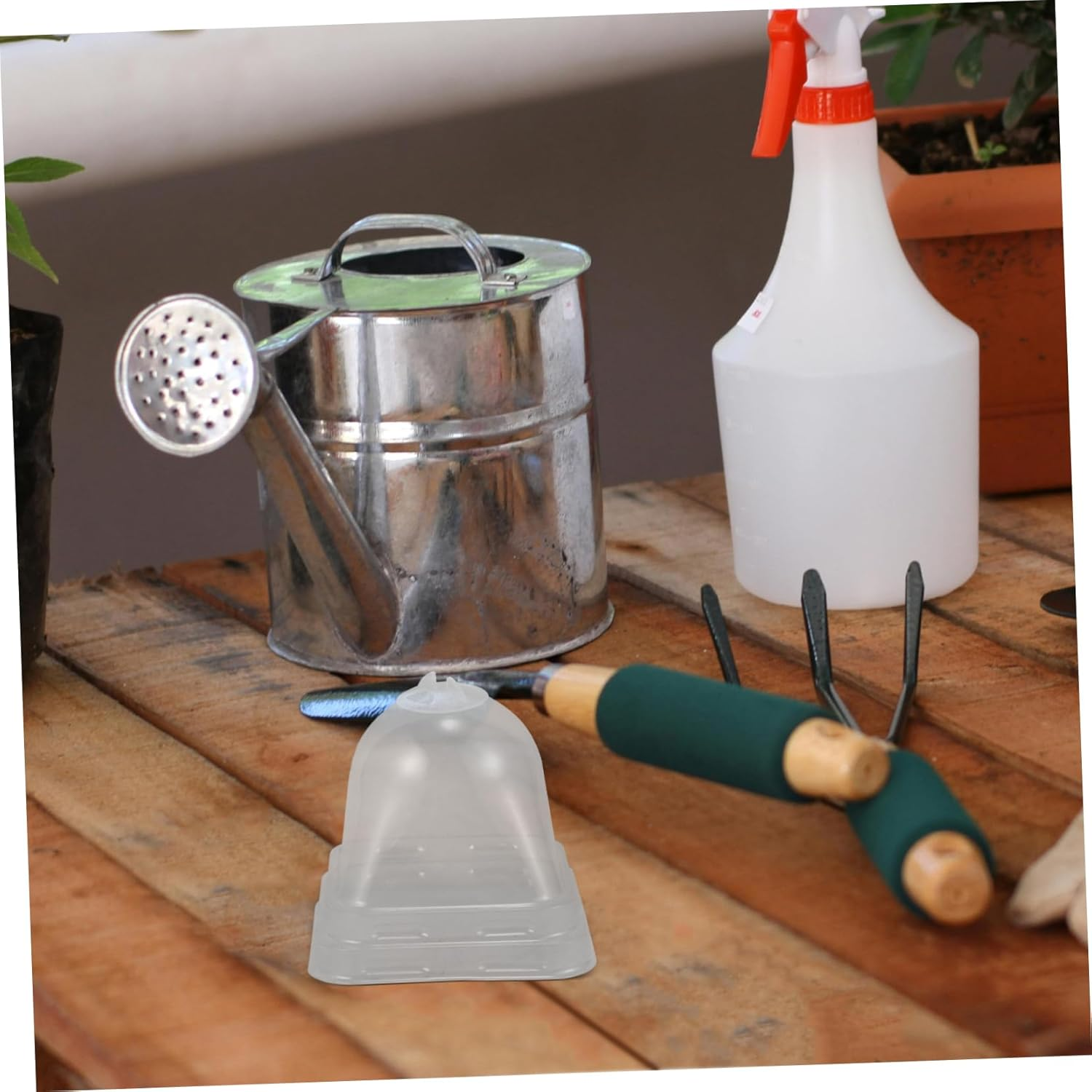 BESPORTBLE 6Pcs Plant Covers for Garden Plant Protectors Light Penetration Reusable for Frost Protection image number 6