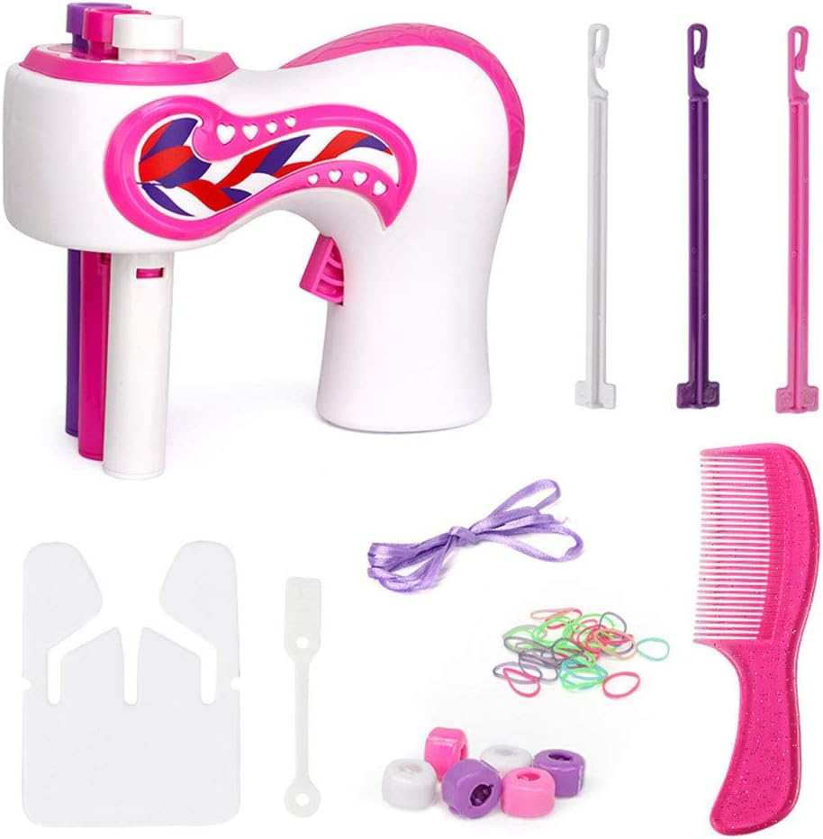 Automatic Hair Braiding Tool, Electric Hair Twister Tool Automatic Twist Styling Braid Hair Braider Automatic Knitted Hair DIY Simulating Styling Tool image number 2