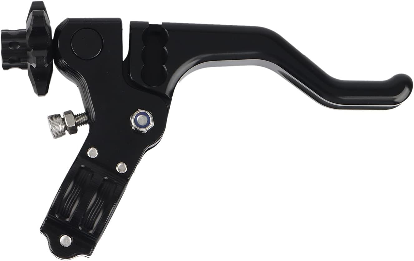 Jingfei Motorcycle 22Mm Stunt Clutch Lever Short Performance Cable Easy Pull Left Lever for Grom Rm125(Black) image number 1