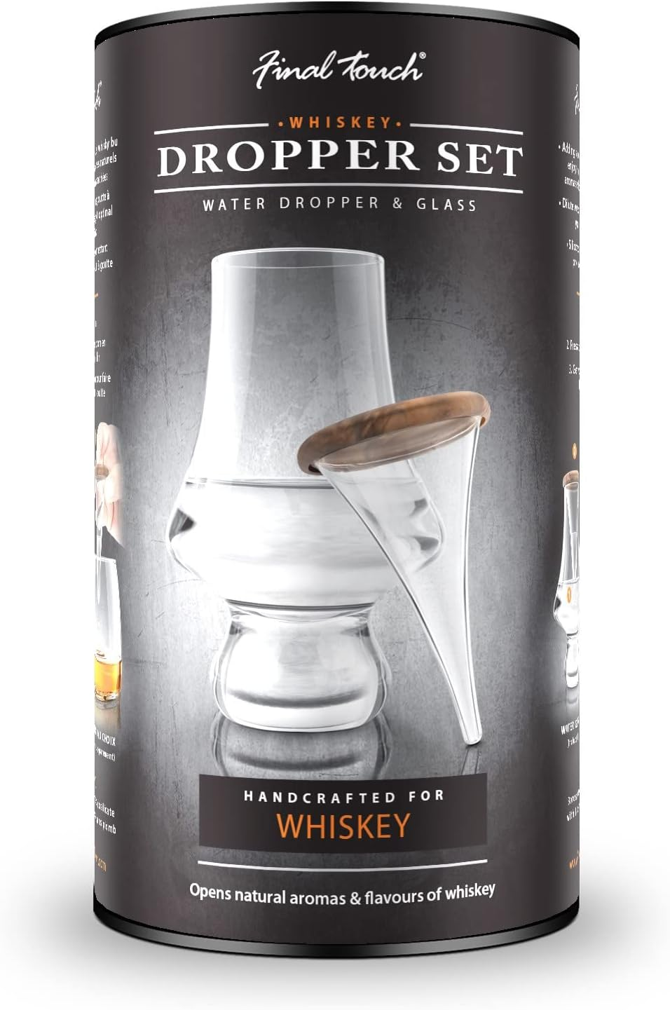 Final Touch Whiskey Dropper Set - Water Dropper & Glass image number 1