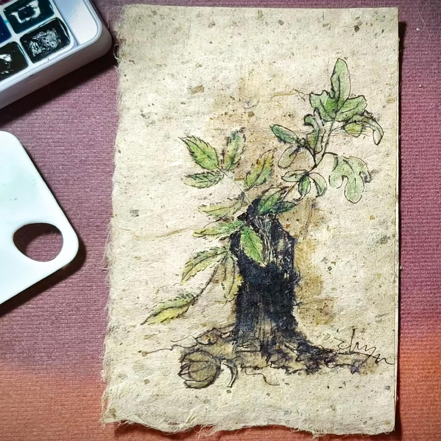 Lighufeic 50 Sheets Mulberry Paper Tissue Art Craft - Origami, Decoupage, DIY Crafts & Gift Wrap (8 X 11 Inch)