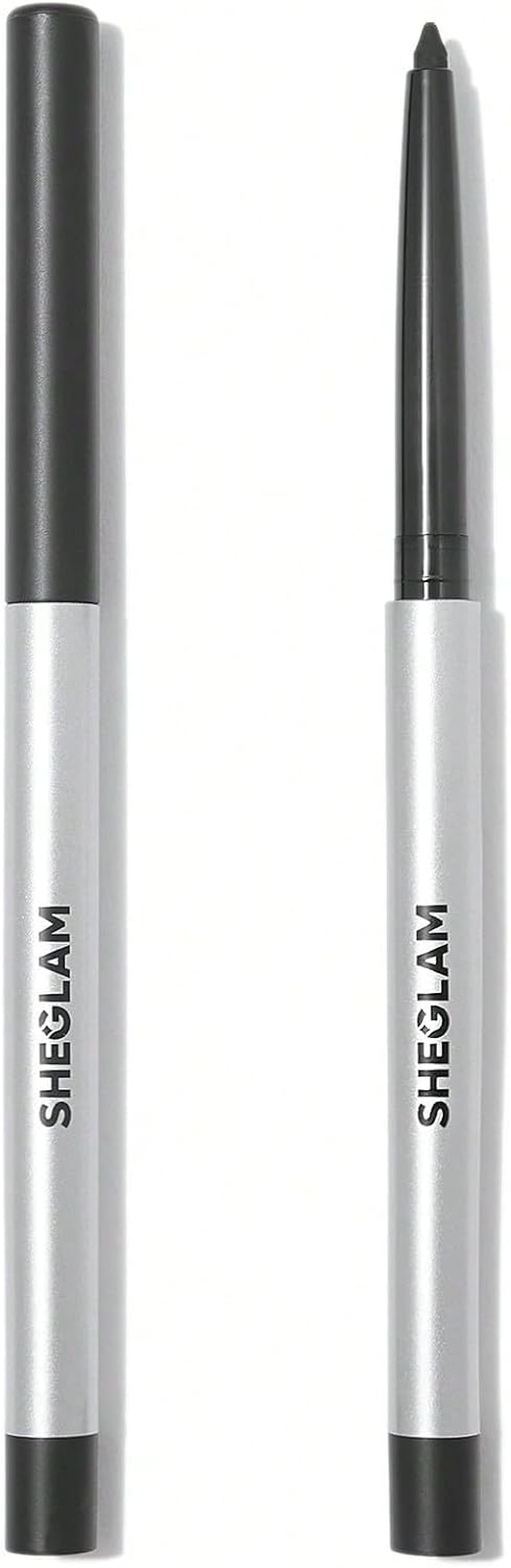 SHEGLAM On-Line Creamy Eyeliner Waterproof Matte Gel Eyeliner Pencil Smudge-Proof Long Lasting Nourishing Eyeliner with Botanicals Sodium Hyaluronate-Brown