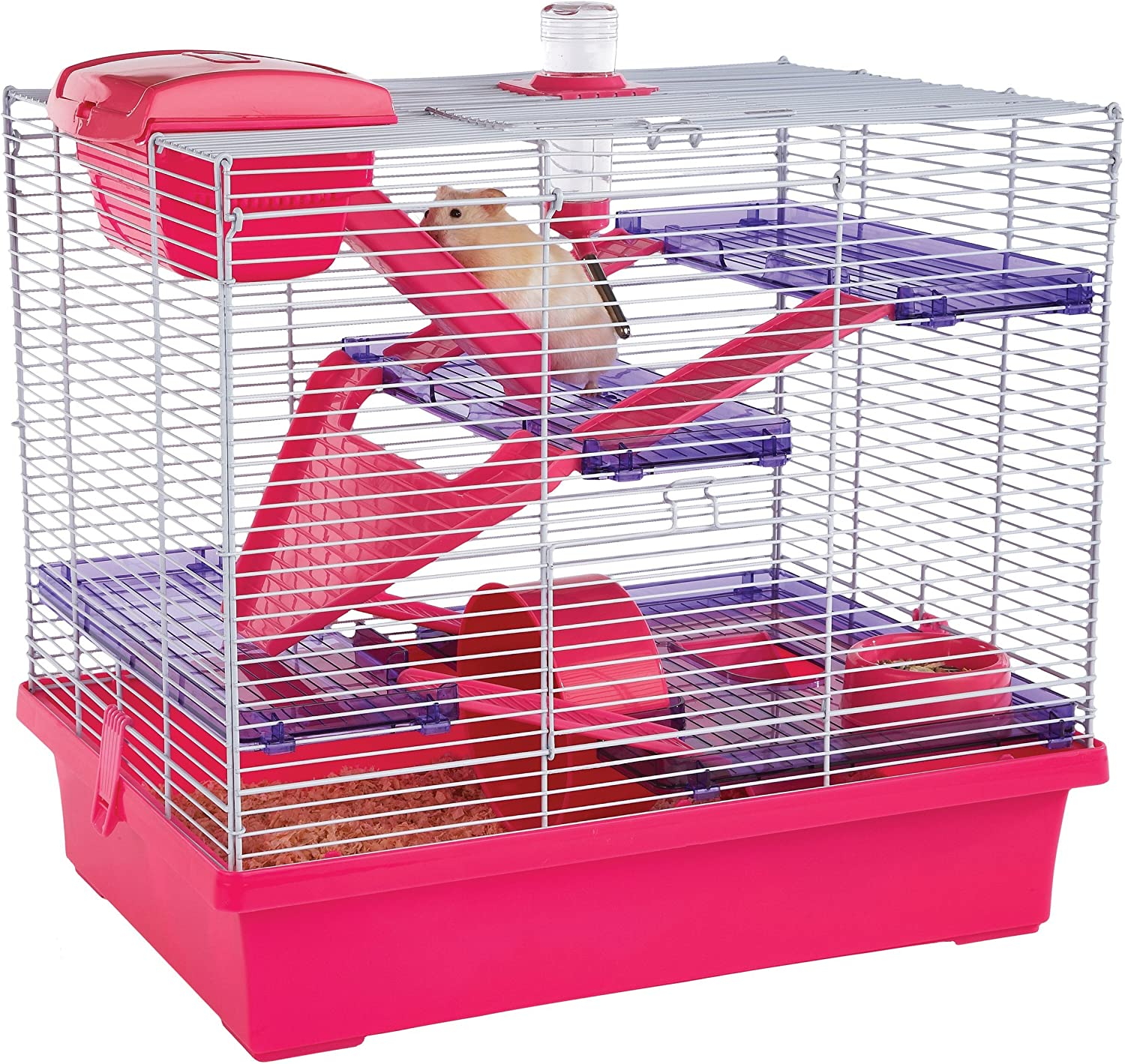 Rosewood Small Animal Pico Hamster Cage, Translucent Teal, X-Large