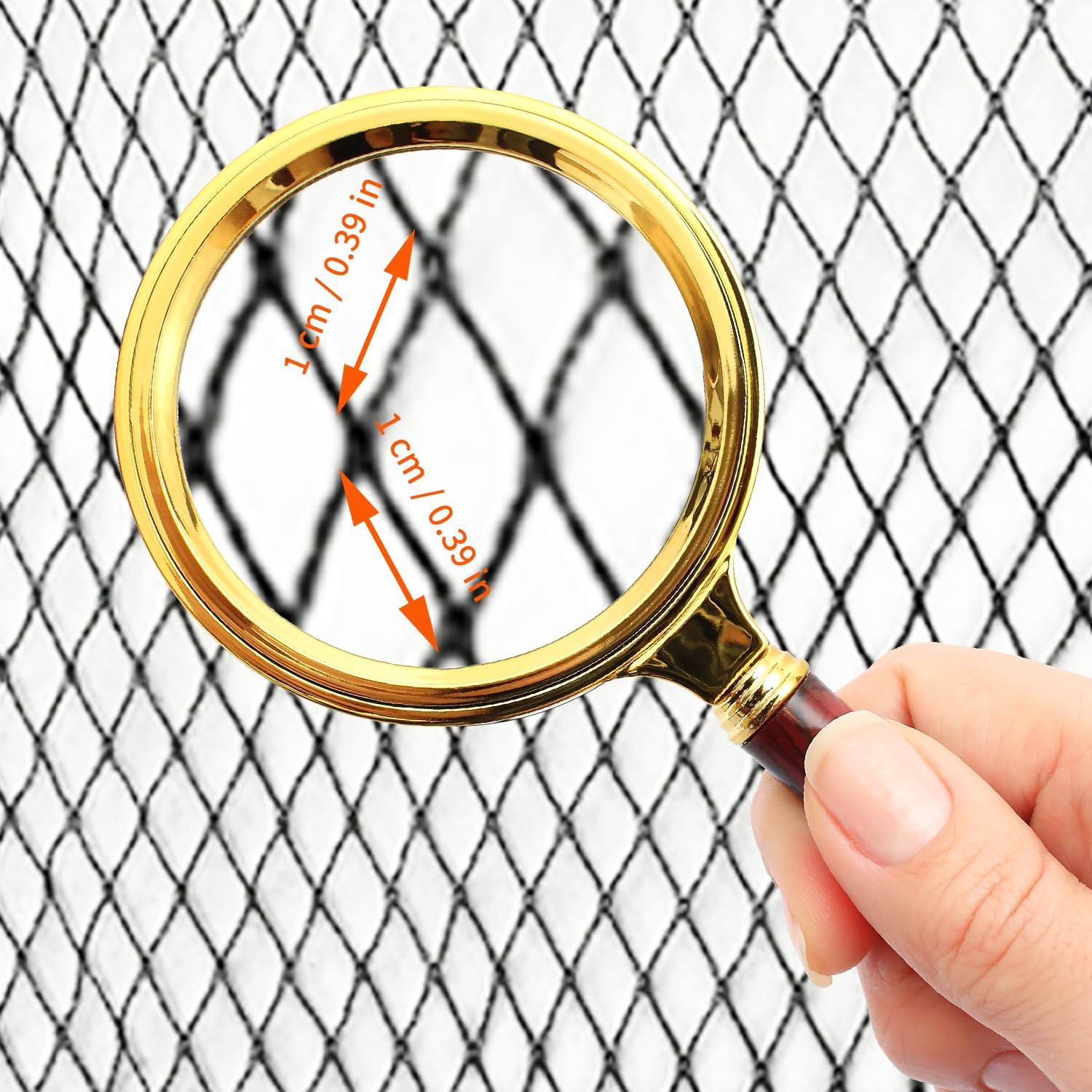 Tianzhi Black Pond Cover, 4.5X4.5M Heavy-Duty Woven Net, Protects Koi, Fruits & Vegetables, Includes 14 Plastic Anchors & 10 U-Shaped Nails image number 3