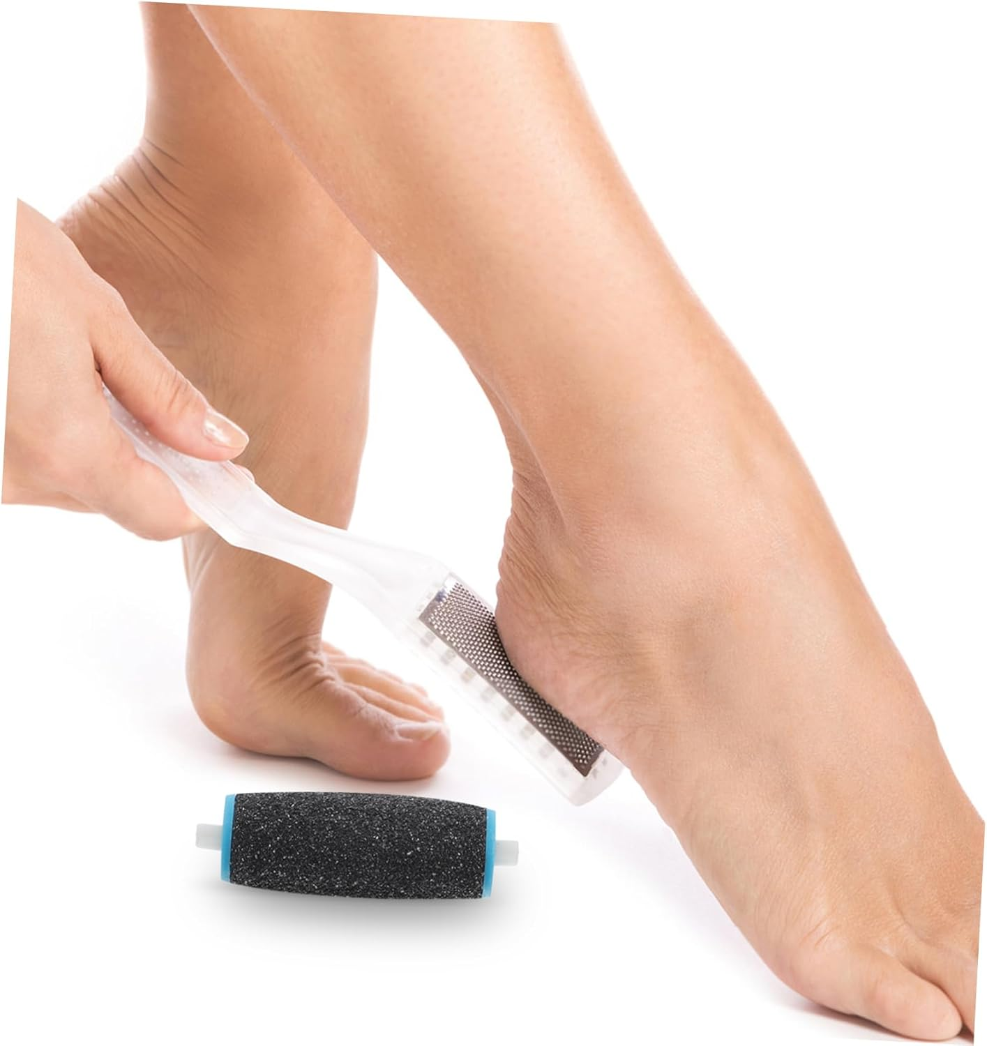 GARVALON 10Pcs Foot File Roller Head Replacement Coarse Pedicure File Rollers for Dead Skin Remover Feet image number 5