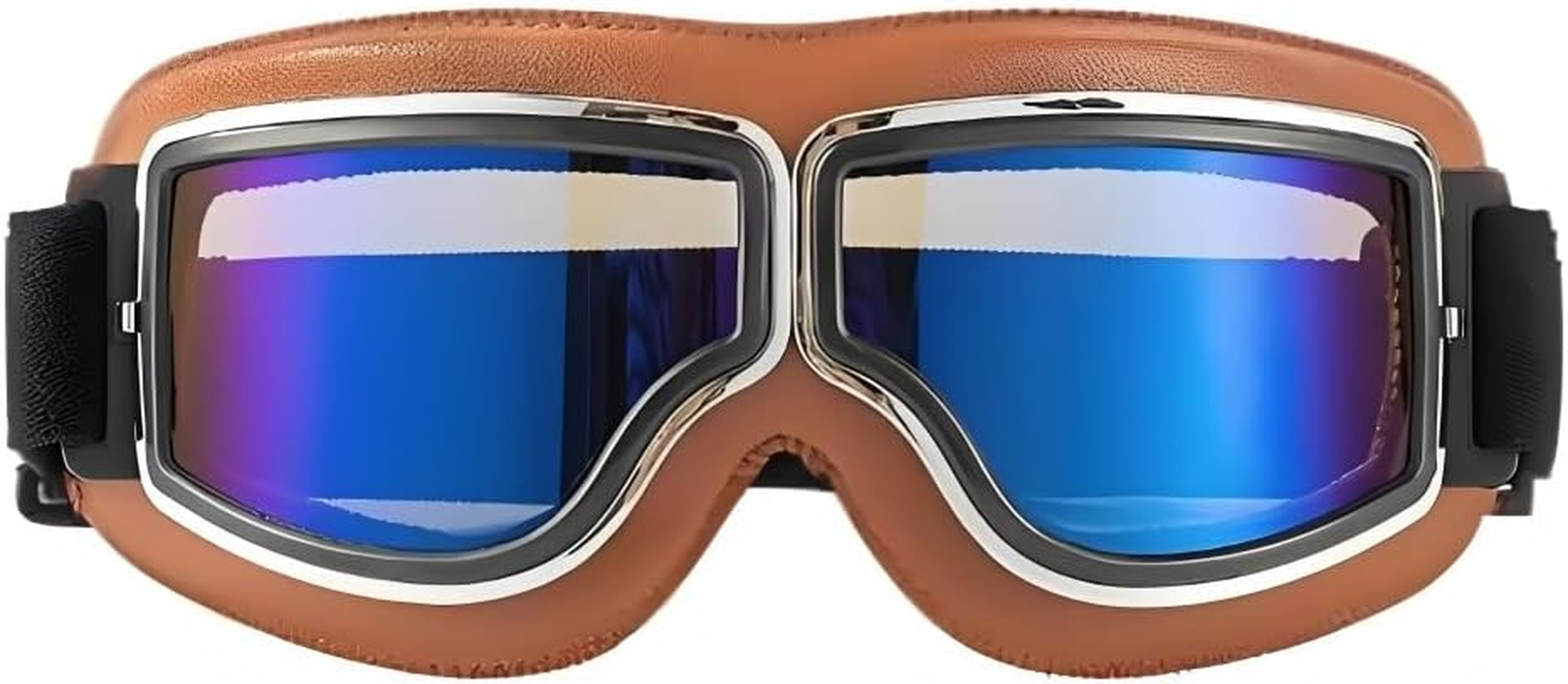 Windshield Goggles,Safety Bike Goggles,Motorcycle Riding Safety Goggles Padding Goggles Windproof Dustproof Motorcycle Sunglasses for Outdoor Activities