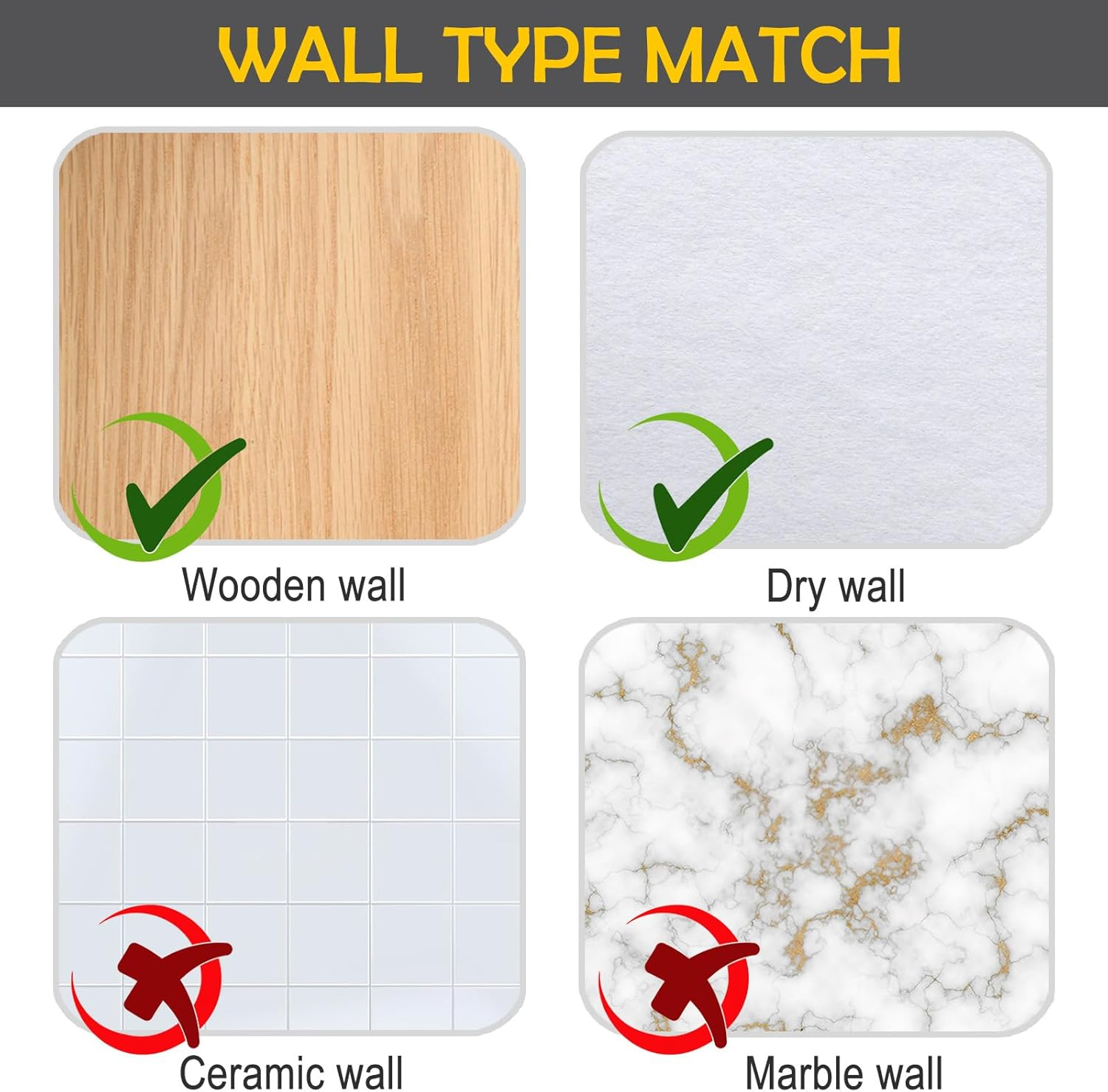 70Pcs Picture Hanging Nails, Hanging Nails Iron Alloy Photo Frame Hanger Kit for Wood Hardware Mounting, 20Lbs Picture Hanging Tool for Drywall, Canvas, Mirror Hanging Decoration (Black) image number 2