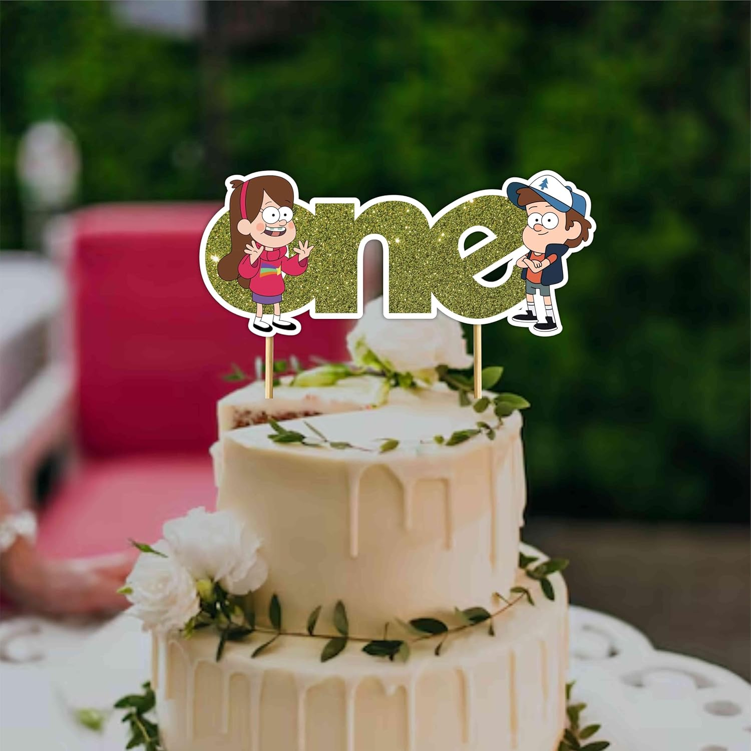 Gravity Faall One Birthday Banner - Colorful Party Decoration - High-Quality Material - Easy to Hang - Perfect for Celebrations