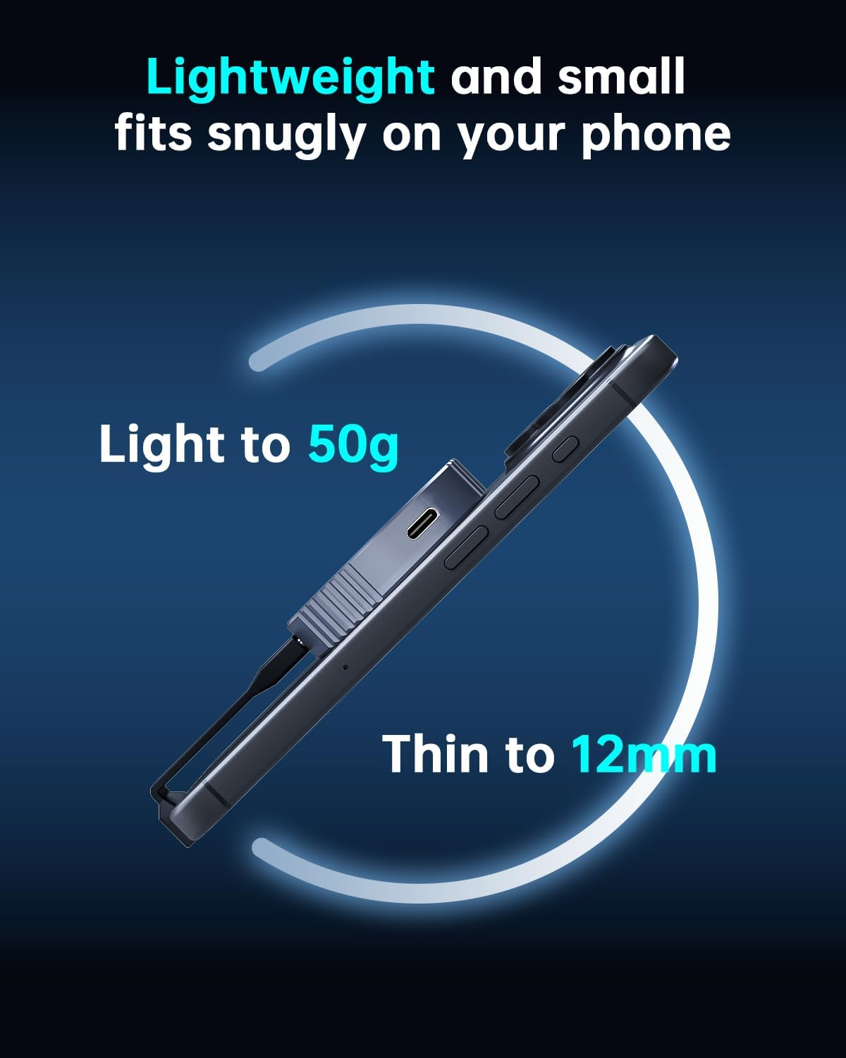 OSCOO 1TB Magnetic Portable SSD &ndash; USB 3.2 Gen2 Type-C External Solid State Drive, up to 1000Mb/S, Compatible with USB-C Iphone 15/16 Series, Android Phone, Tablets, Laptops, Desktops, Game Consoles image number 4