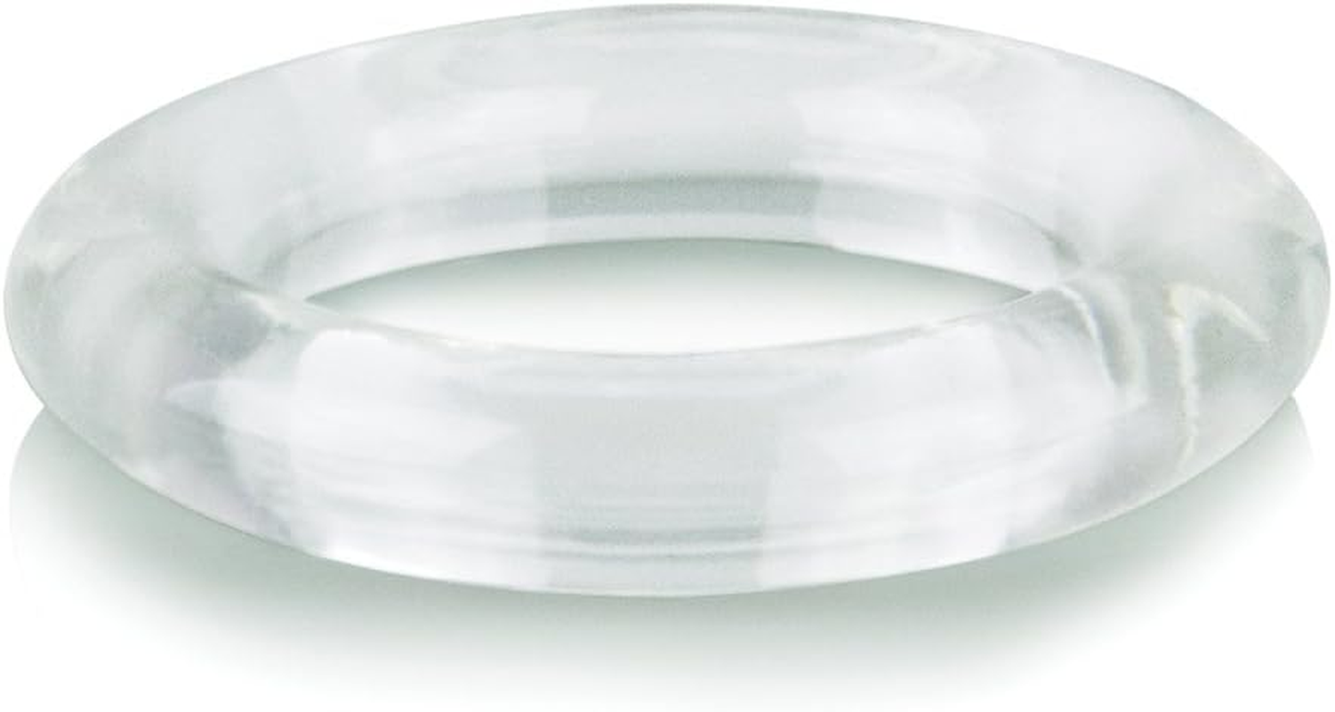 Screaming O Ringo Super-Stretchy Ring, Clear image number 2