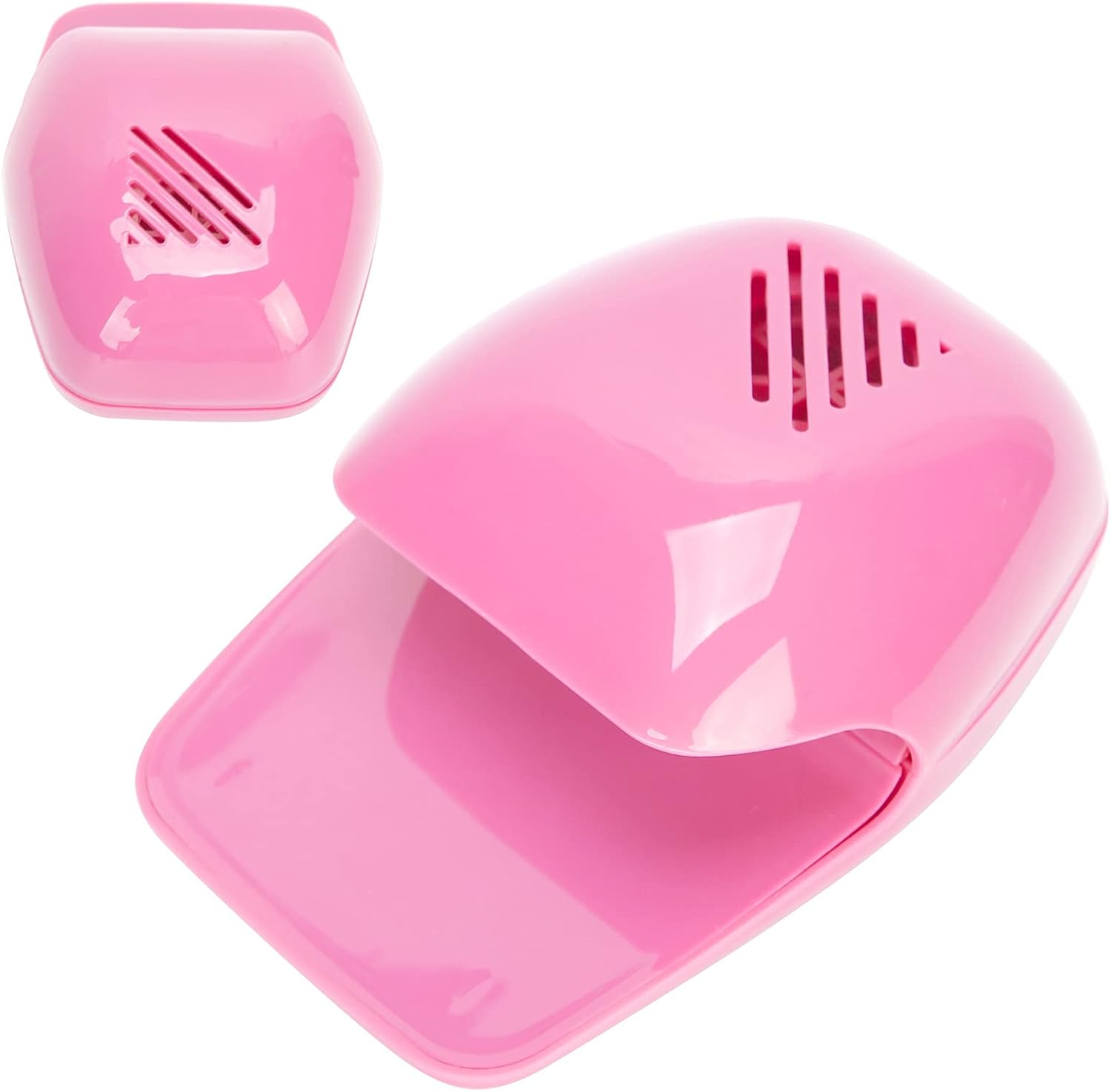 Clasken Nail Fan Dryer, Professional for Nail Salons, Parties, Homes & Travel (Pink) image number 2