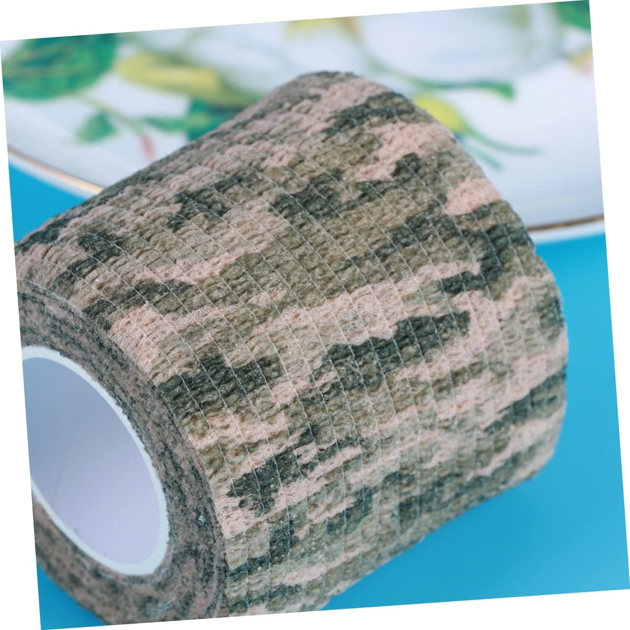 Camouflage Tape Self-Adhesive Telescopic Non-Woven for Outdoor Activities Enhances Grip Insulation image number 2