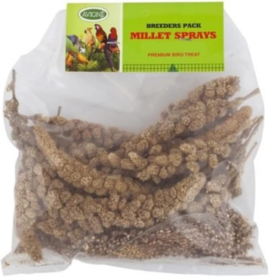Bird Millet Spray Healthy Natural Treat - 1Kg Pack (Avione)
