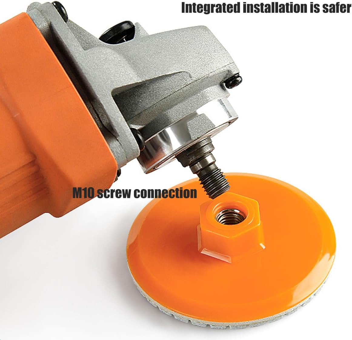 AIMALL 10PCS 3-Inch Diamond Polishing Pads for Trimming, Grinding, and Polishing Marble, Granite, and Stone image number 2