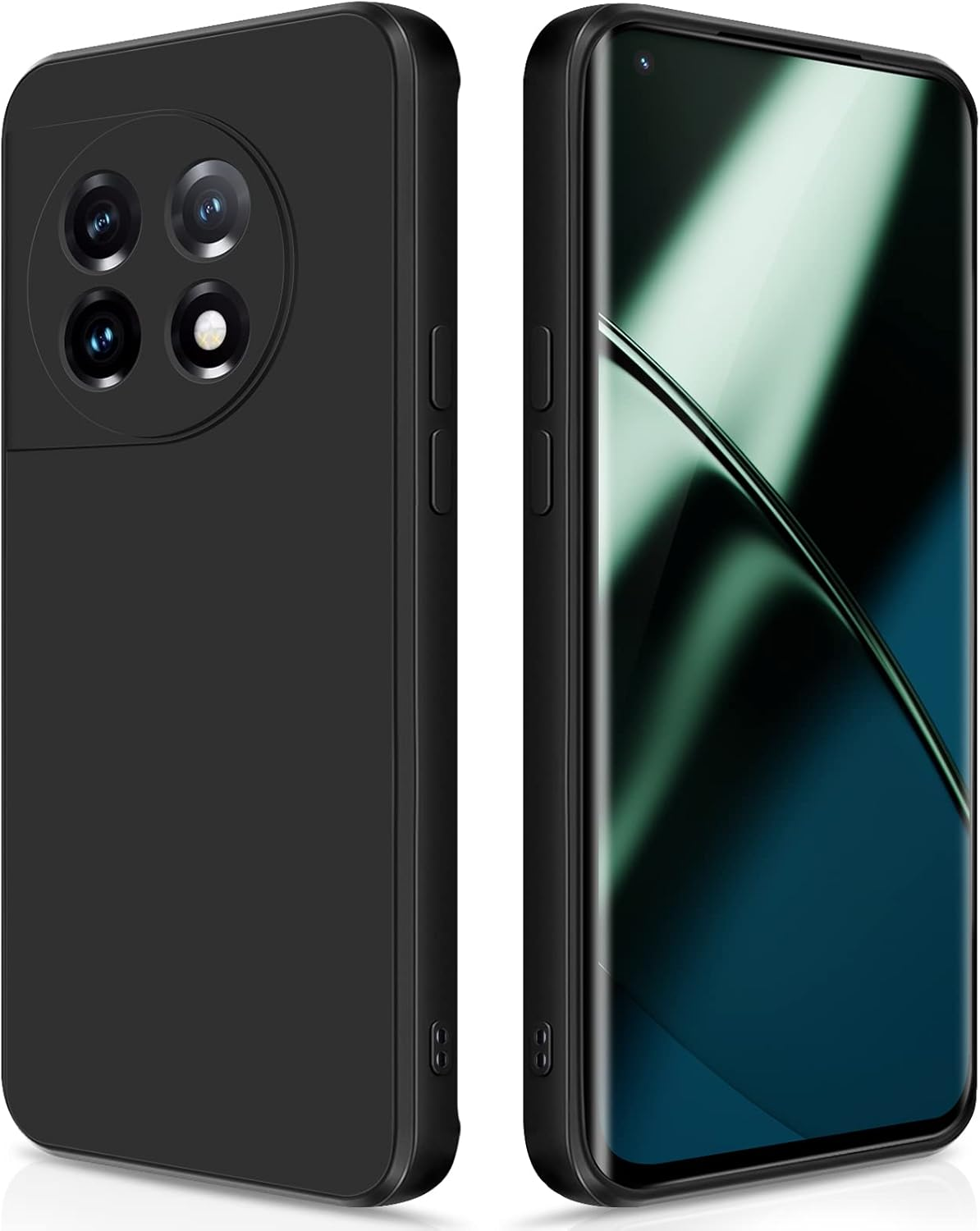 Giiyoon Silicone Case Compatible with Samsung Galaxy S23 Ultra 5G, Full Body Silky Soft Touch Phone Case with Camera Protection, Shockproof Cover with Microfiber Lining, off White