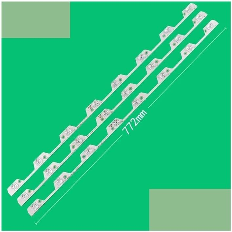 4Pcs=1Set 8Leds 6V 772Mm Suitable for 43 Inch LCD TV OEM43LB02_LED3030F2.1_V1.0 4C-LB4308-ZM2 43UP130 LVU430ND1L AD9W00 image number 4
