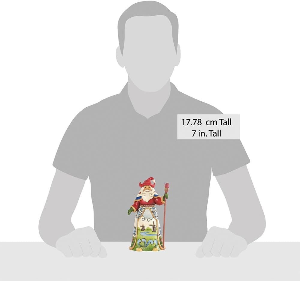 Jim Shore Heartwood Creek Russian Santa Stone Resin Figurine, 7&rdquo; Dutch Multicolored image number 4