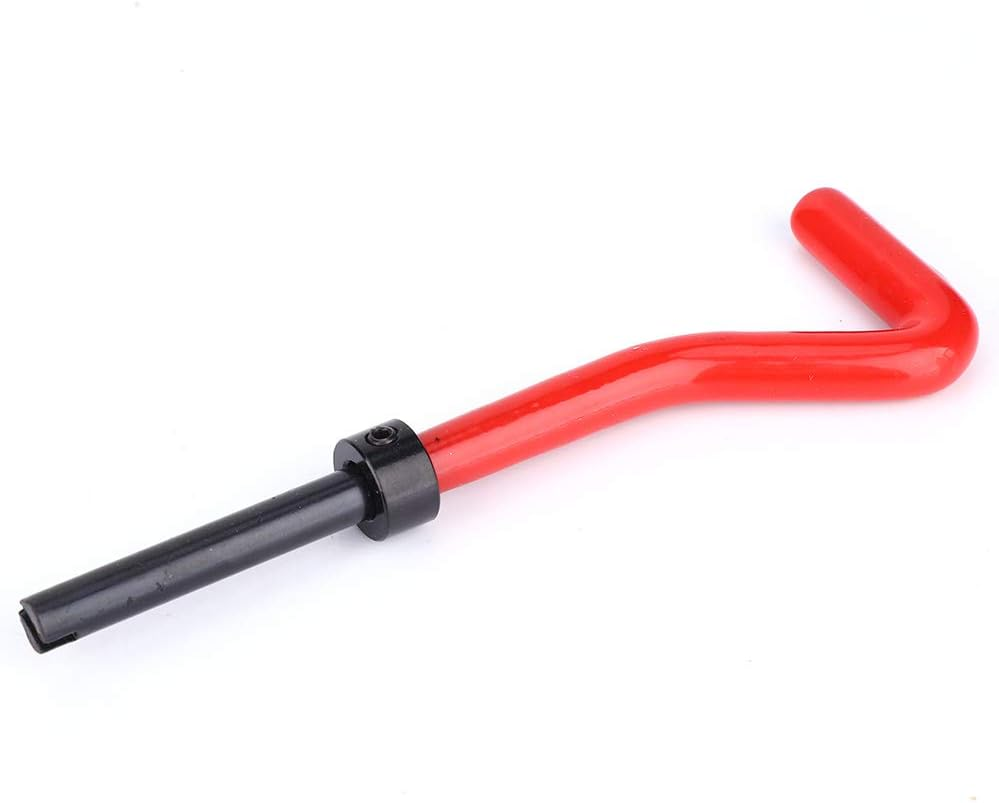 17Pcs Thread Repair Kit, M10X1.25 Length 2D Stainless Steel Thread Repair Tool Set, Professional Thread Repair Insert Kit for Auto Repairing