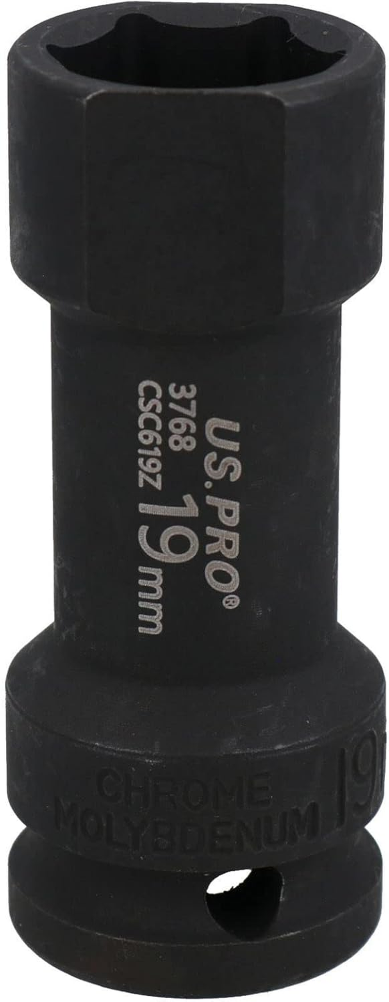 19Mm 1/2" Drive Deep Strut Channel Socket for Unistrut Type Channel 72Mm Long image number 1