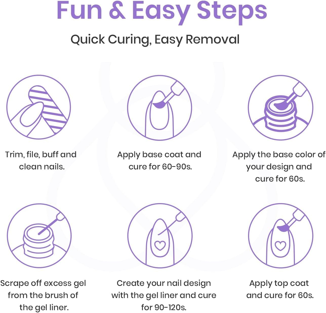 Beetles Gel Polish Gel Polish Nail Art Gel Liner Nail Polish Set 20 Colors Reflective Glitter Gel Polish Pink White Blue Brown Gel Nail Polish Soak off UV Gel Built Thin Nail Brush in Bottle Women