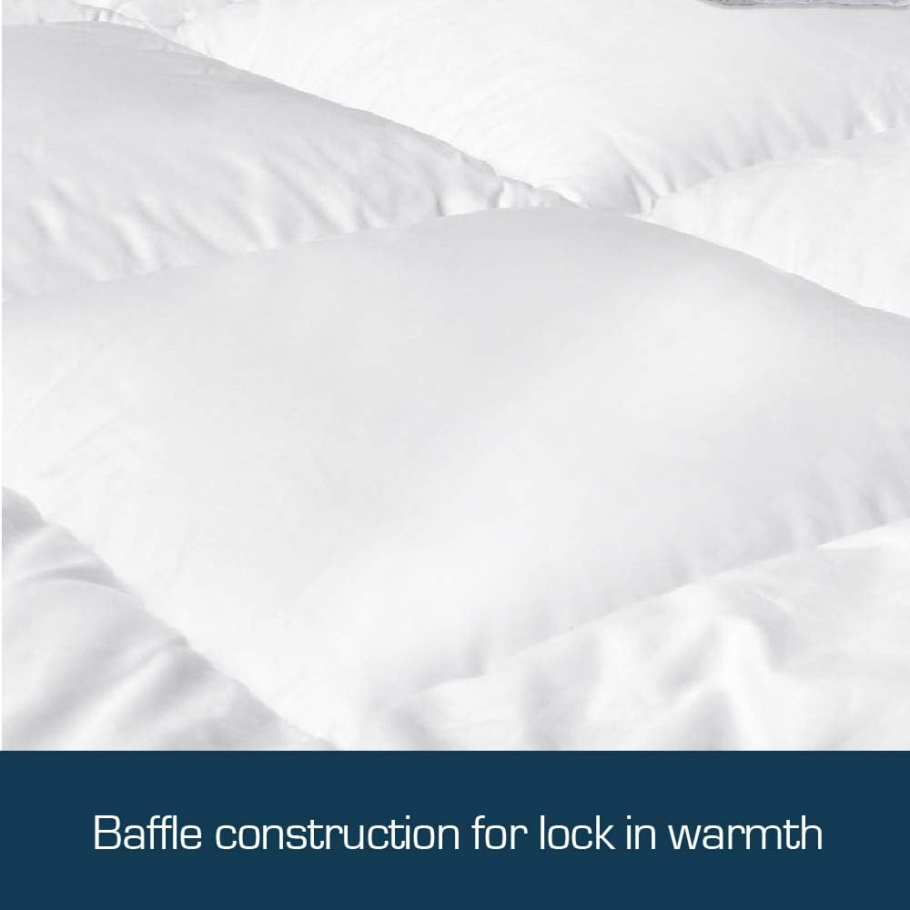 Luxor Linen Luxor All Season 500GSM Duck down and Feather Quilt, King image number 1