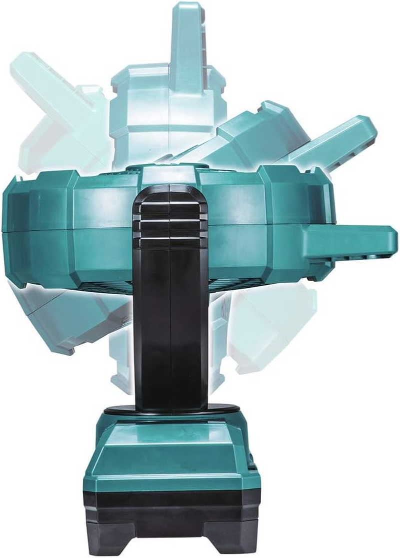 Makita Jobsite 18 V, 250 Mm Fan with Swing Neck image number 5