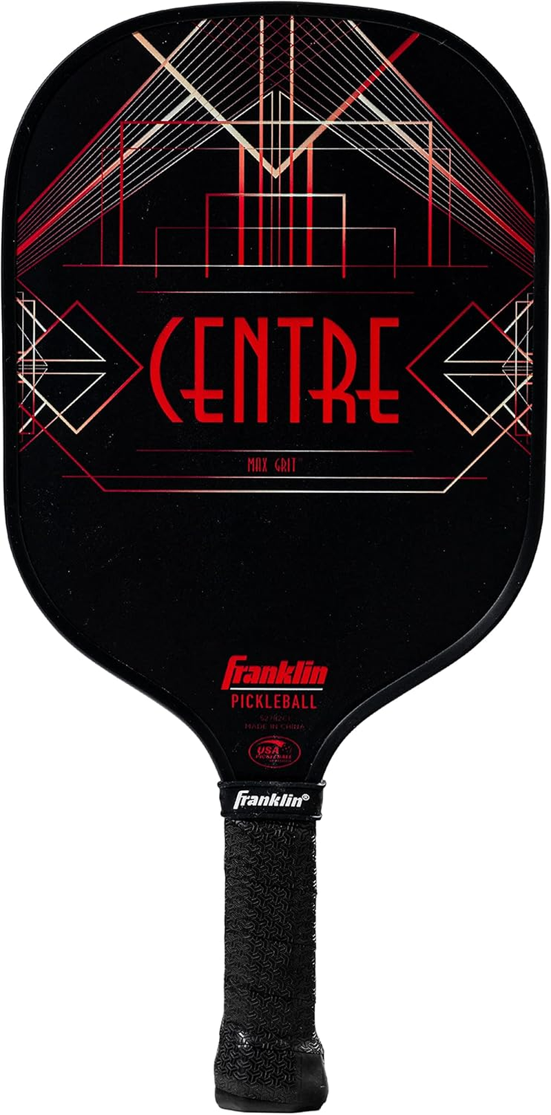 Franklin Sports Pro Pickleball Paddle - Aspen Kern Pro Tournament Pickleball Paddle - USA Pickleball (USAPA) Approved Carbon Fiber Pickleball Racket