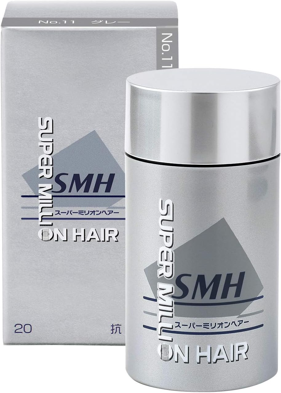 Super Million Hair - Hair Enhancement Fibres - 20 Grammes - Grey / No. 11 image number 1