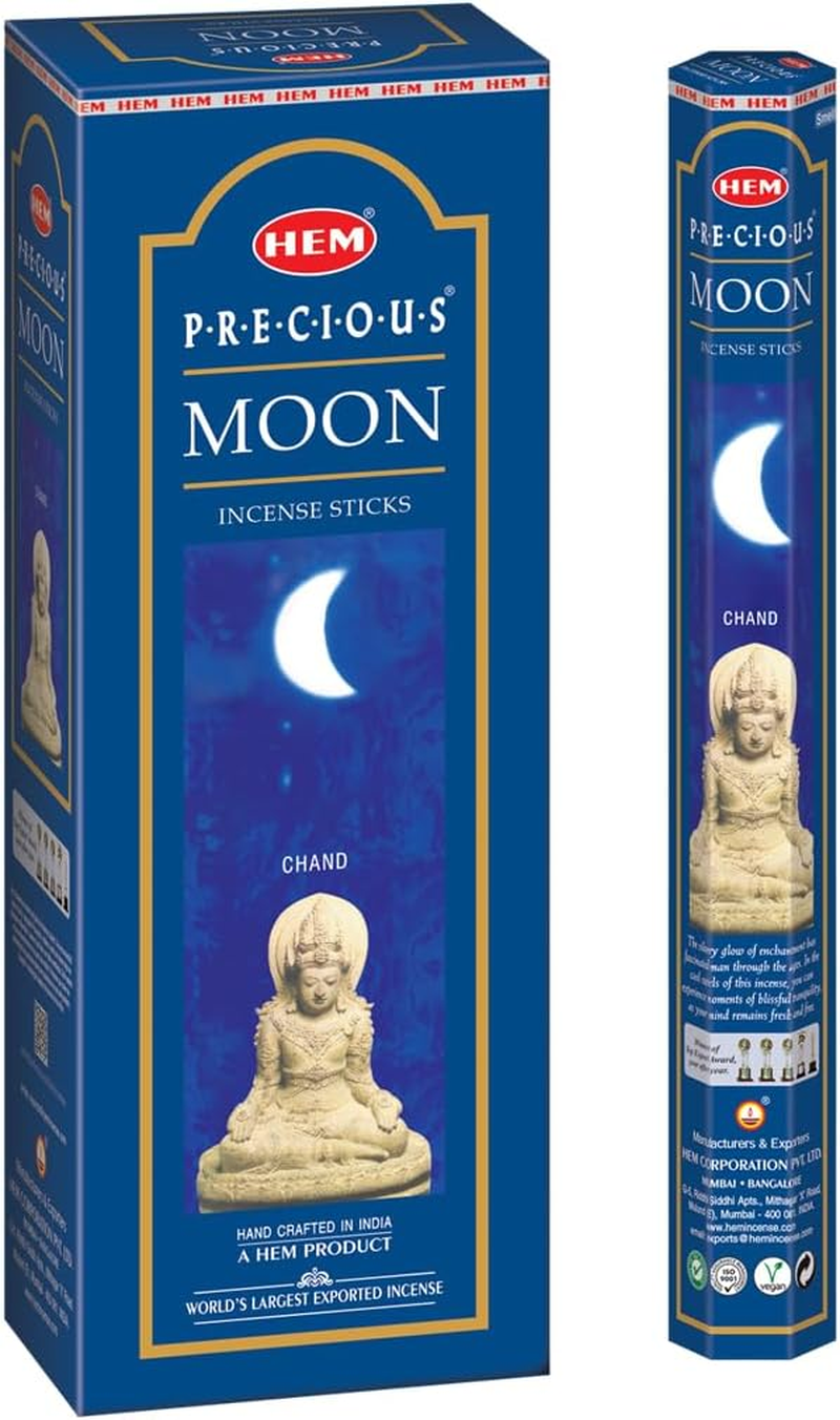 The Moon - Box of Six 20 Gram Tubes - Hem Incense image number 3