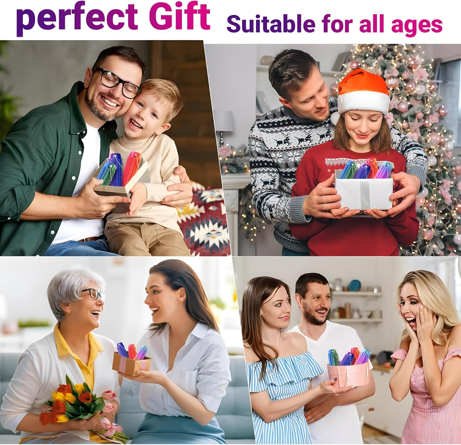 2 Little Ouchies Pain Fidget Toy, 2 Pocket Quite Fidget Toys for Adults & Teens, 3D Printed Spiky Grippie Stim Keychain, Sensory Toy for Stress Relief & Focus Gift , Hand Message, Office Workers Gift image number 4