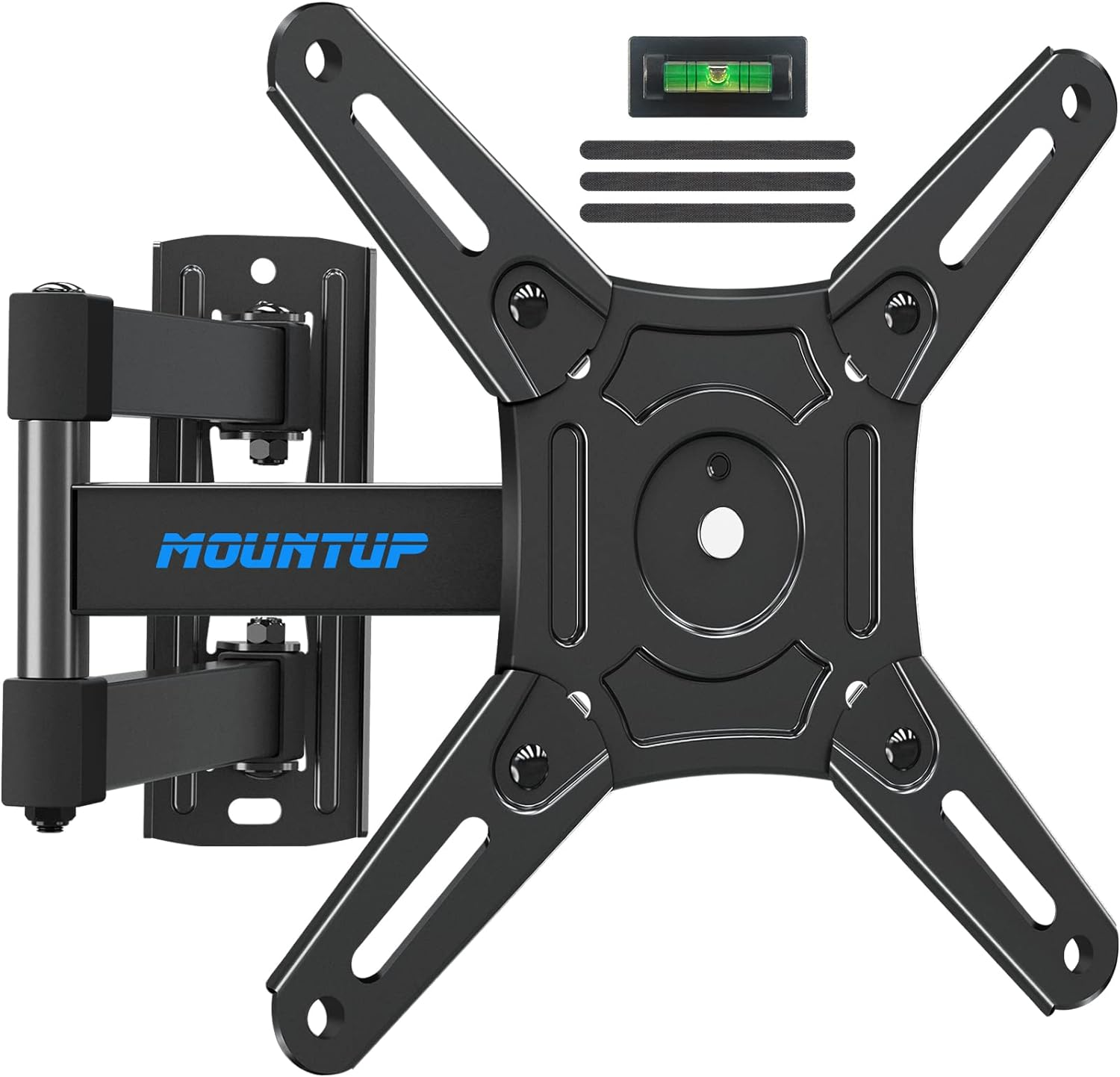 MOUNTUP Full Motion TV Monitor Wall Mount for Most 14-42 Inch LED LCD Flat Screen Tvs & Monitors, Swivels Tilts Extension Rotation, TV Bracket Max VESA 200X200Mm, up to 33 Lbs. image number 4