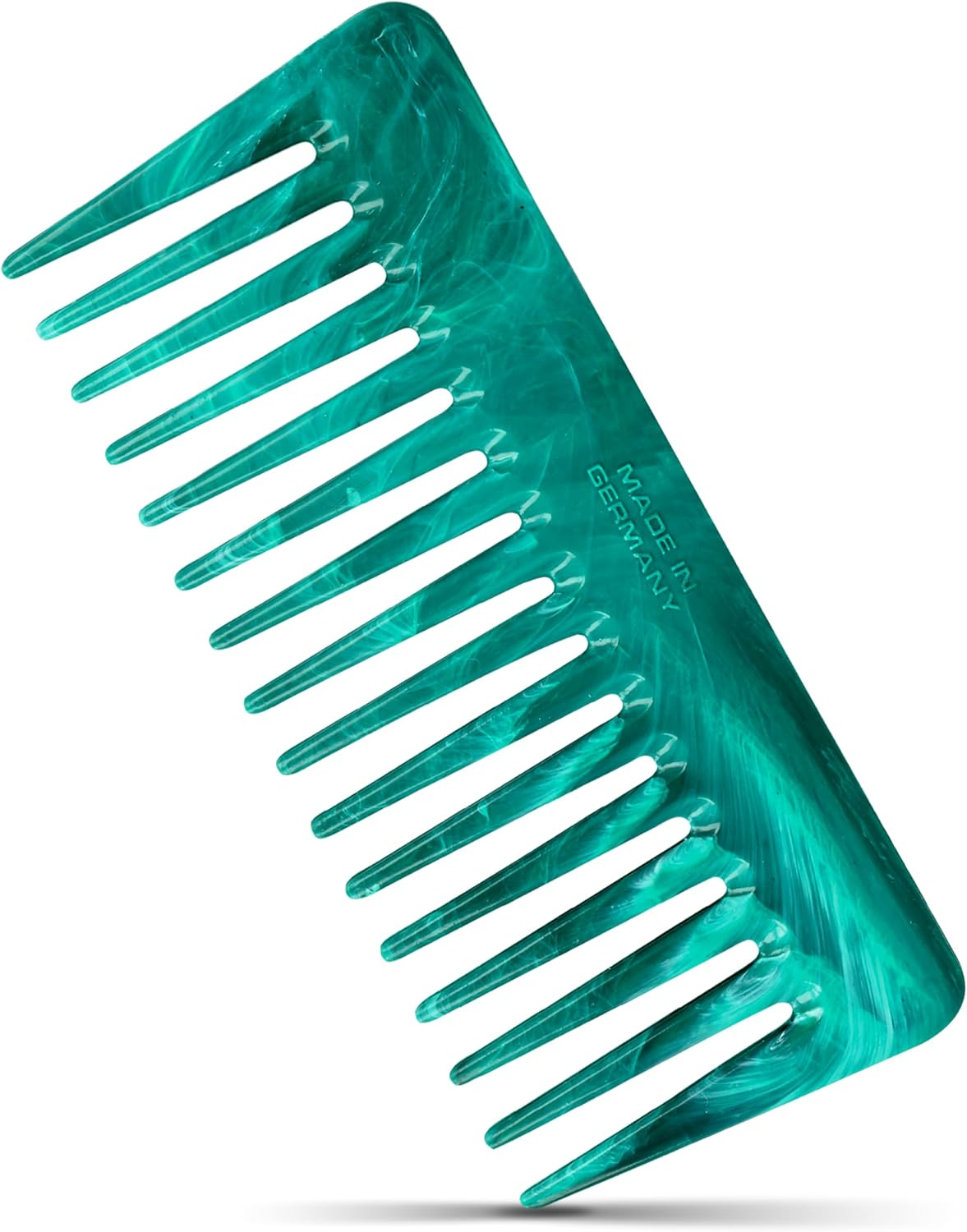 Niyok Curling Comb for Curly and Frizzy Hair Made from Recycled Maritime Ropes from Healix, Comb Made in Germany from 99% Recycled Plastic, Gentle and Stable