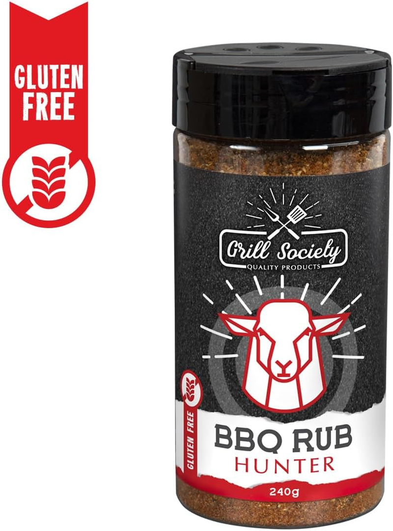 Grill Society Sweet Memphis, Hunter, Chicago Steak, 3 Pack BBQ Rub, 720G &ndash; Spices BBQ Rub Gift Set for Grilling, Roasting, Steaks, Ribs and BBQ Lovers image number 1