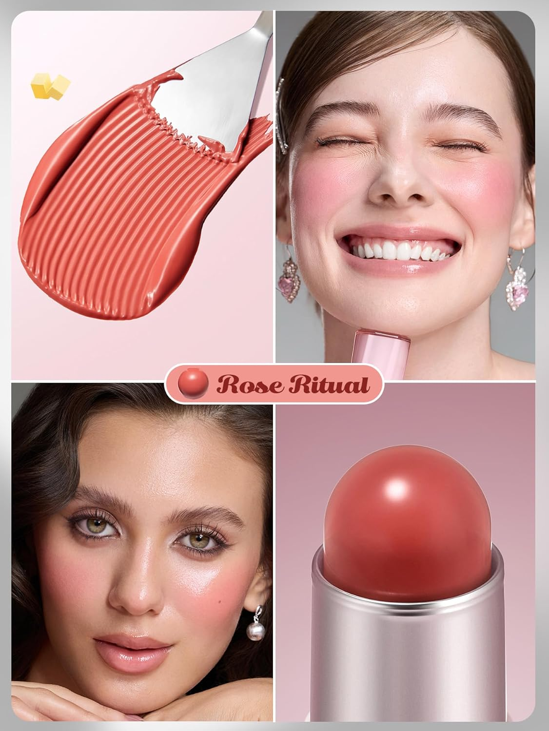 SHEGLAM Buttery Bliss Blush Stick - Rose Ritual image number 4