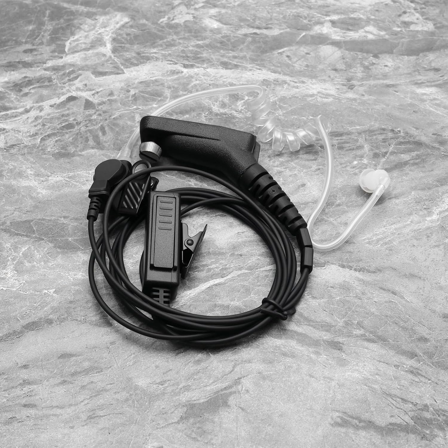 Ecsing 1Pc PPT Mic Headset Earpiece Walkie Talkie Headset Compatible with Motorola APX6000XE APX7000 APX7000XE APX8000 DP3400 DP3401 DP3600 DP3601 XPR6300 XPR6350 XPR6380 XPR6500 image number 6