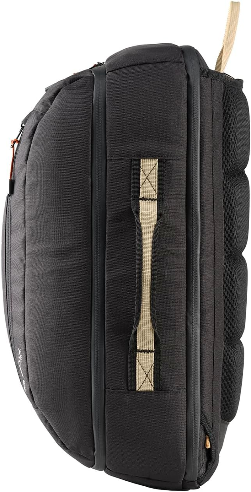 Caribee Atlas RPET Carry-On Backpack, 38 Litre Capacity, Black