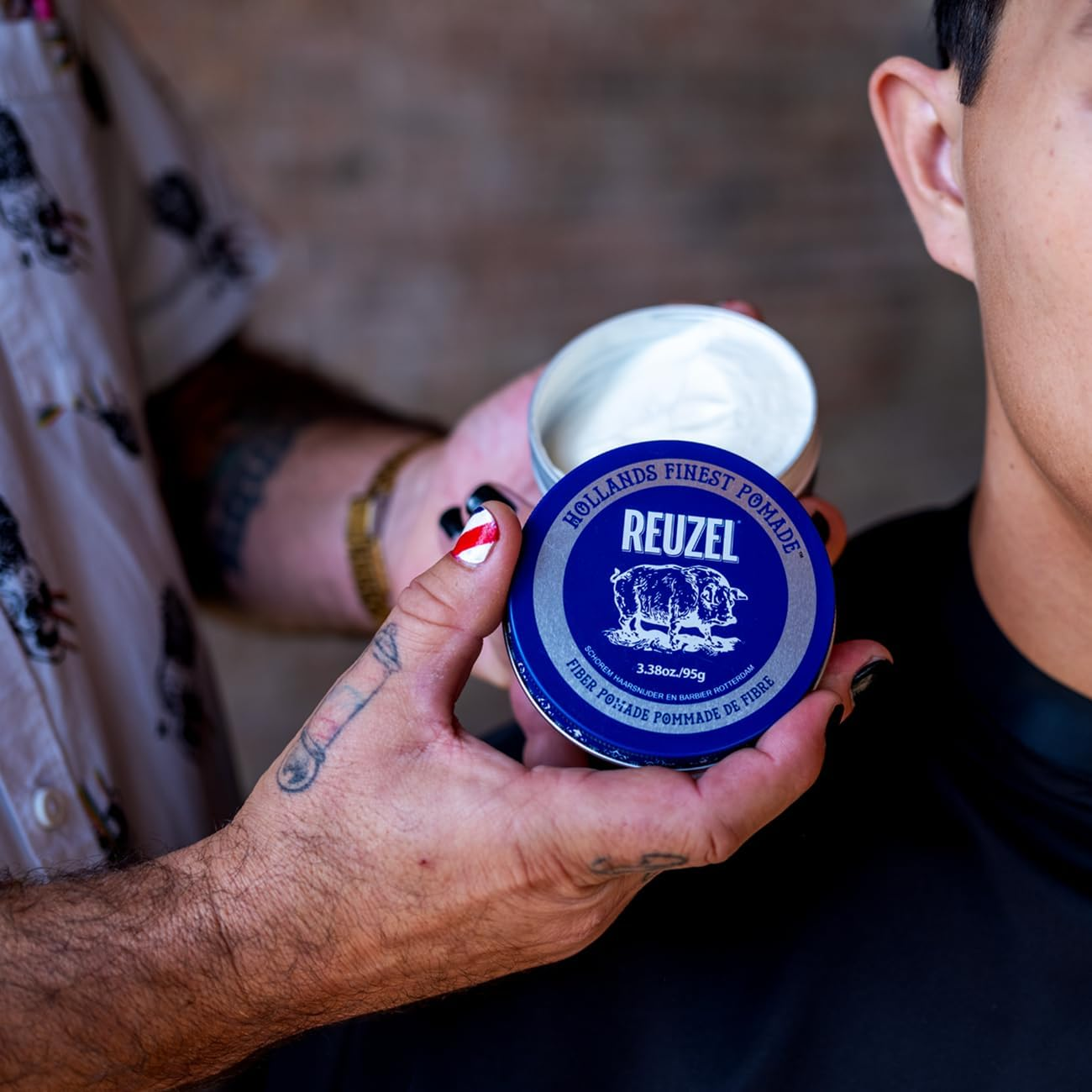 Reuzel Fiber Pomade - Men'S Concentrated Wax Formula with Natural and Organic Hold - a Vegan Defining and Thickening Product That'S Extra Easy to Apply and Remove with an Original Fragrance - 1.3 Oz image number 5