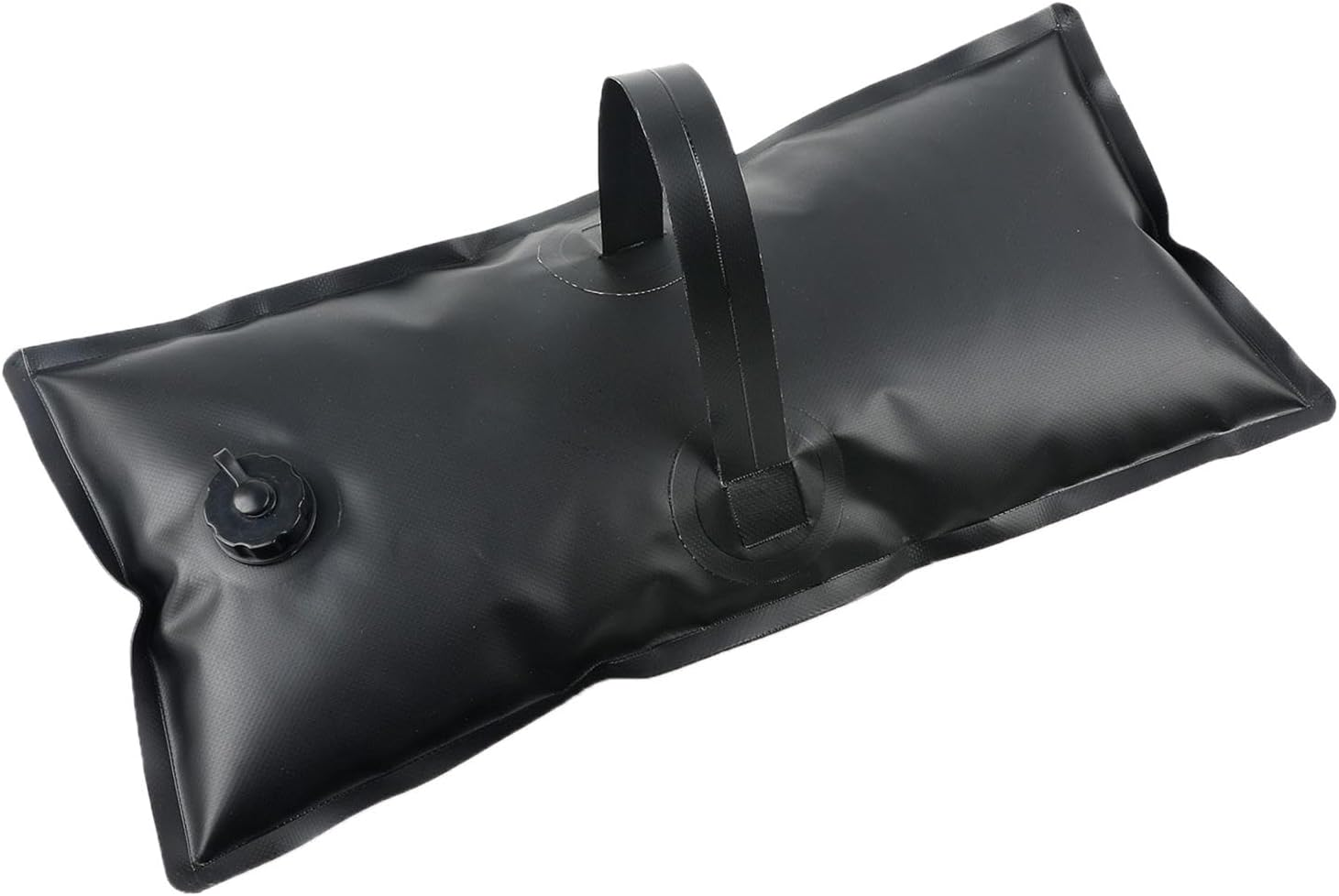 Amagogo Water Weight Bag Sandbag Portable Heavy Duty Black Weight Sand Bag Flag Base Weight for Canopy Tripod Arch Carports