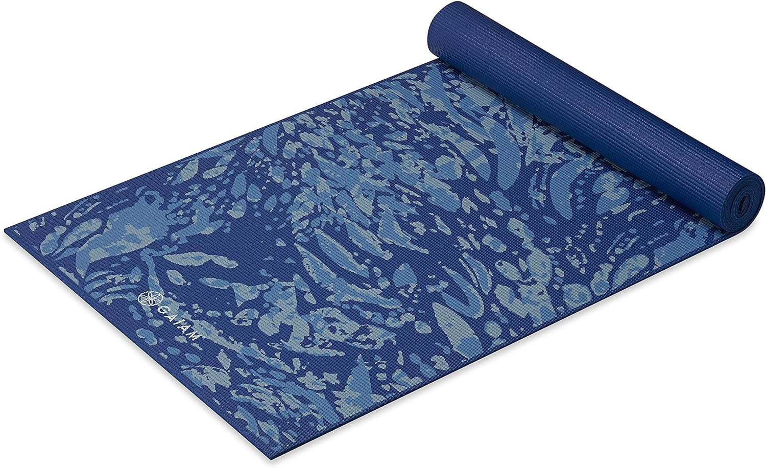 Gaiam Yoga Mat - Premium 6Mm Print Extra Thick Non Slip Exercise & Fitness Mat for All Types of Yoga, Pilates & Floor Workouts (68"L X 24"W X 6Mm Thick)