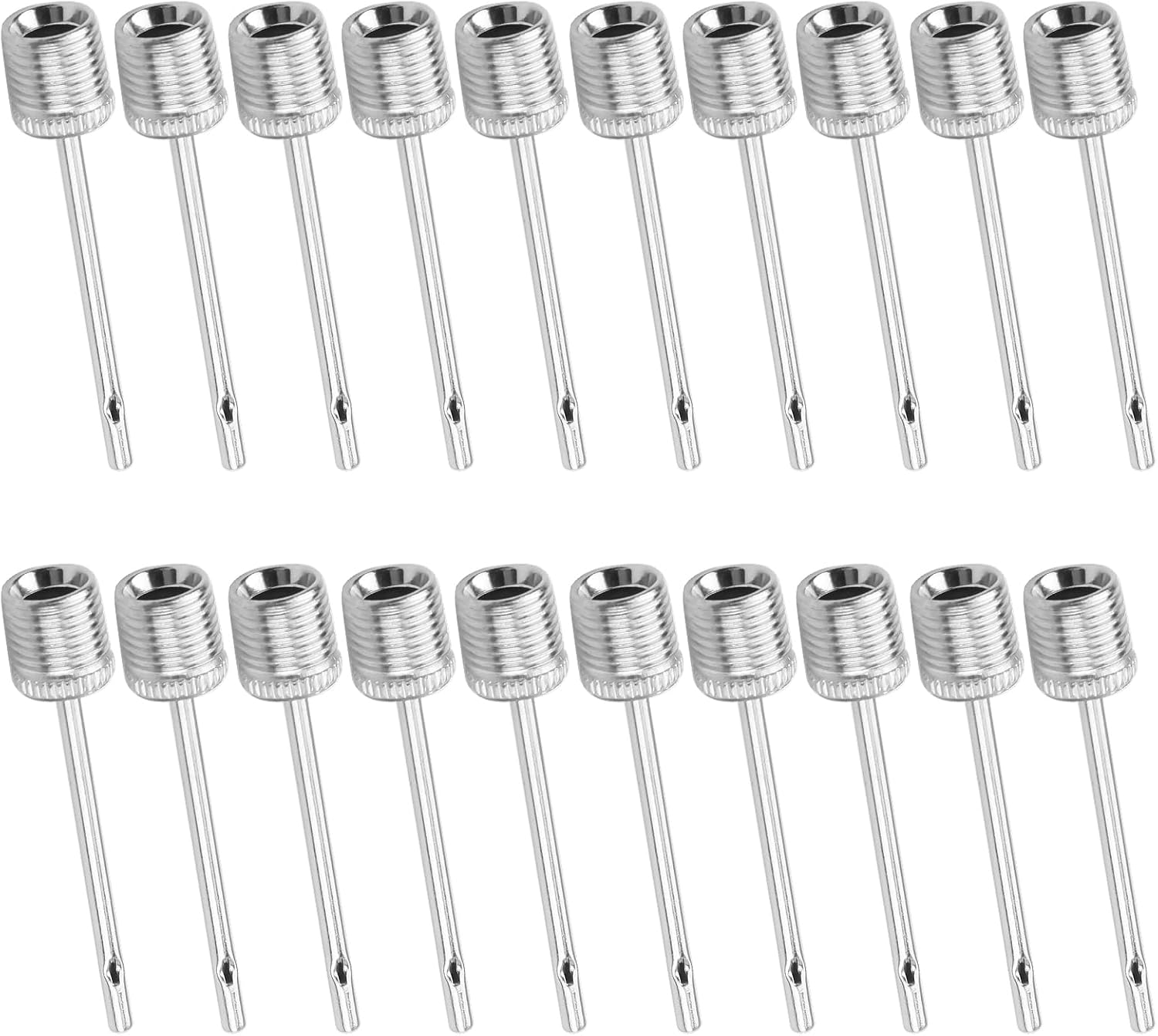 20 Pcs Ball Pump Needle, Sports Inflating Pin Nozzle, Ideal for Blowing up Football, Basketball, Volleyball, and Other Sports Balls image number 3