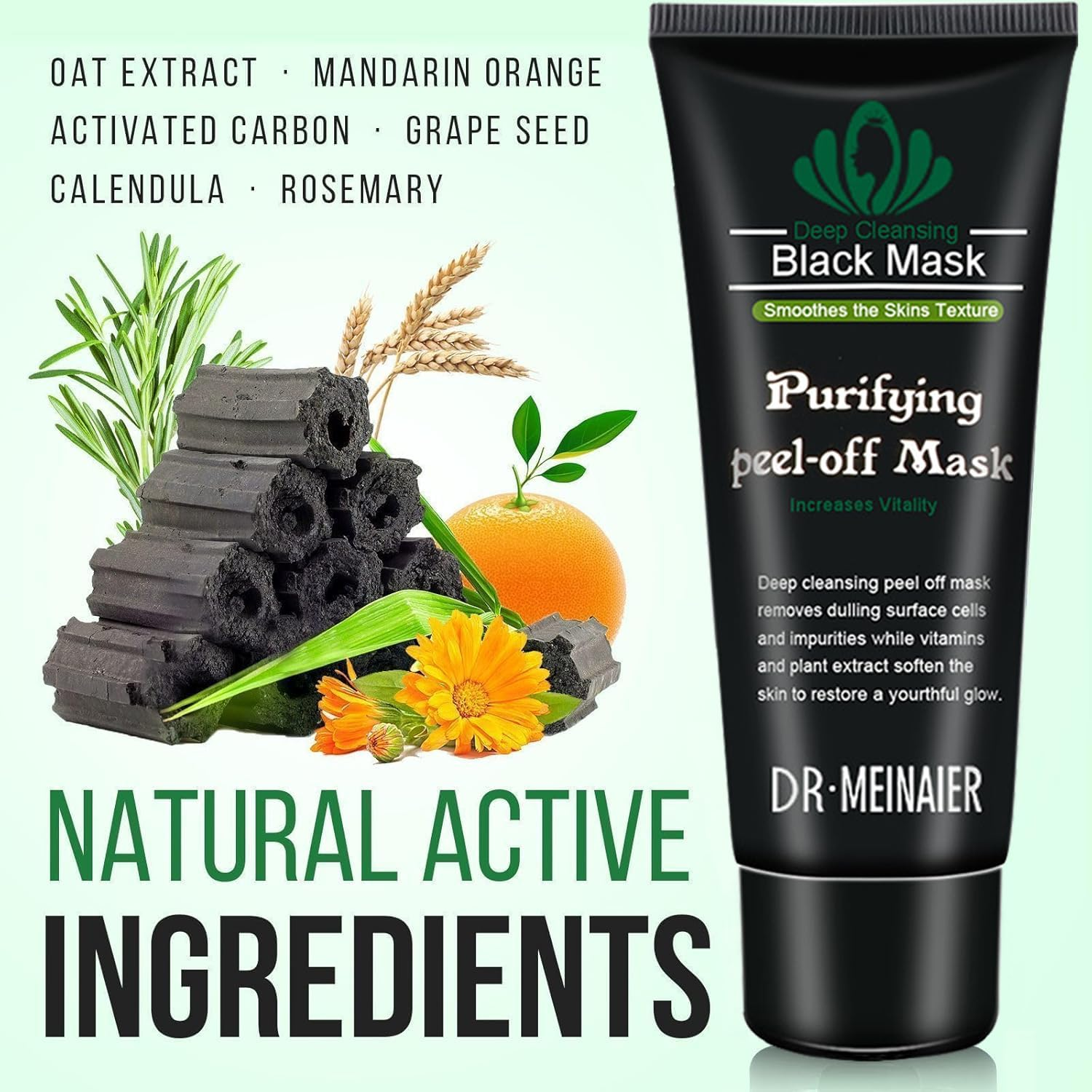 Blackhead Remover Mask - for Women and Men - Activated Charcoal Peel off Face Mask - Deep Pore Cleaner Nose Blackhead Remover Pore Release - Black Head Remover for Face