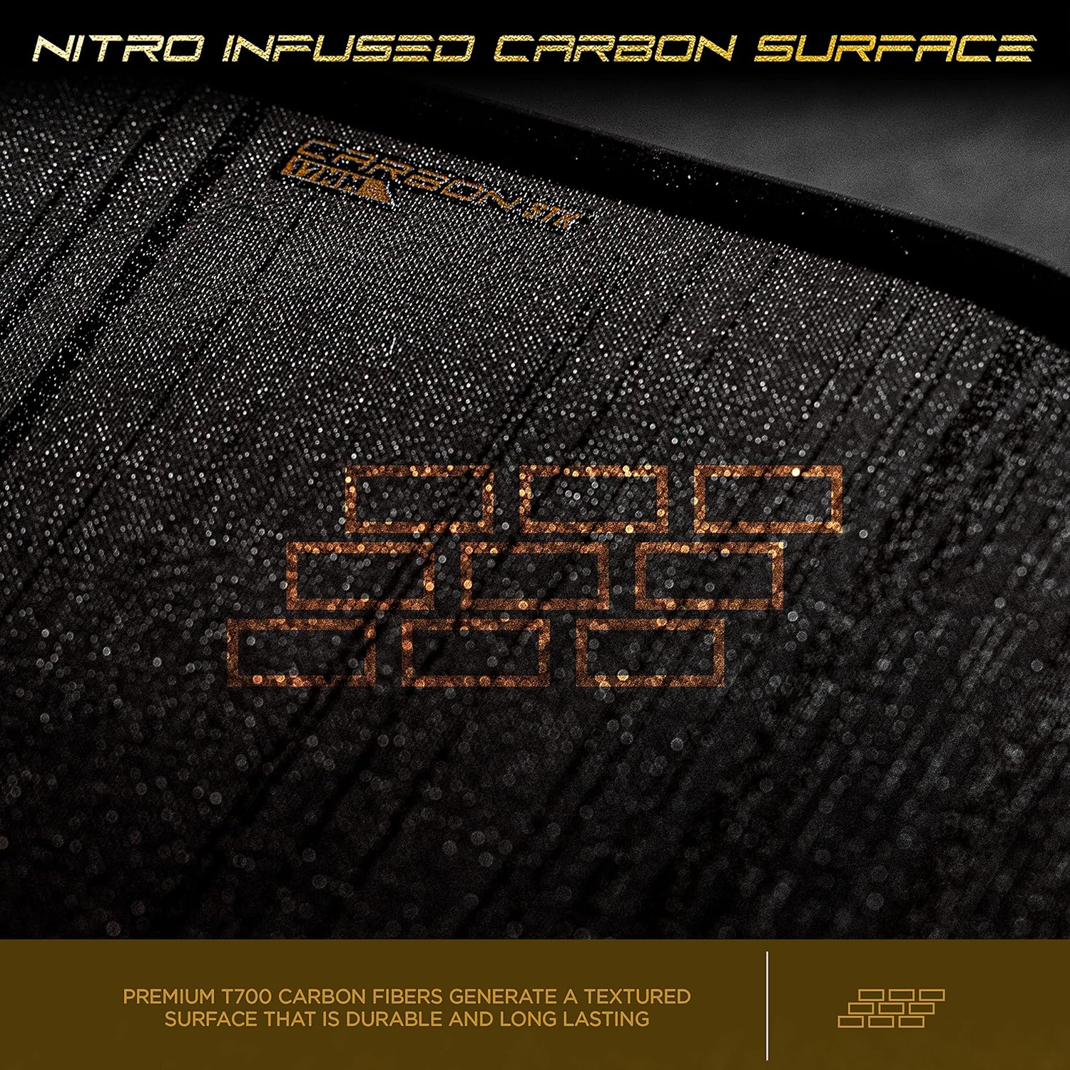 Franklin Sports Pro Pickleball Paddles-Signature Series STK Carbon Fiber-Pickleball USAPA Approved-Polypropylene Core image number 2